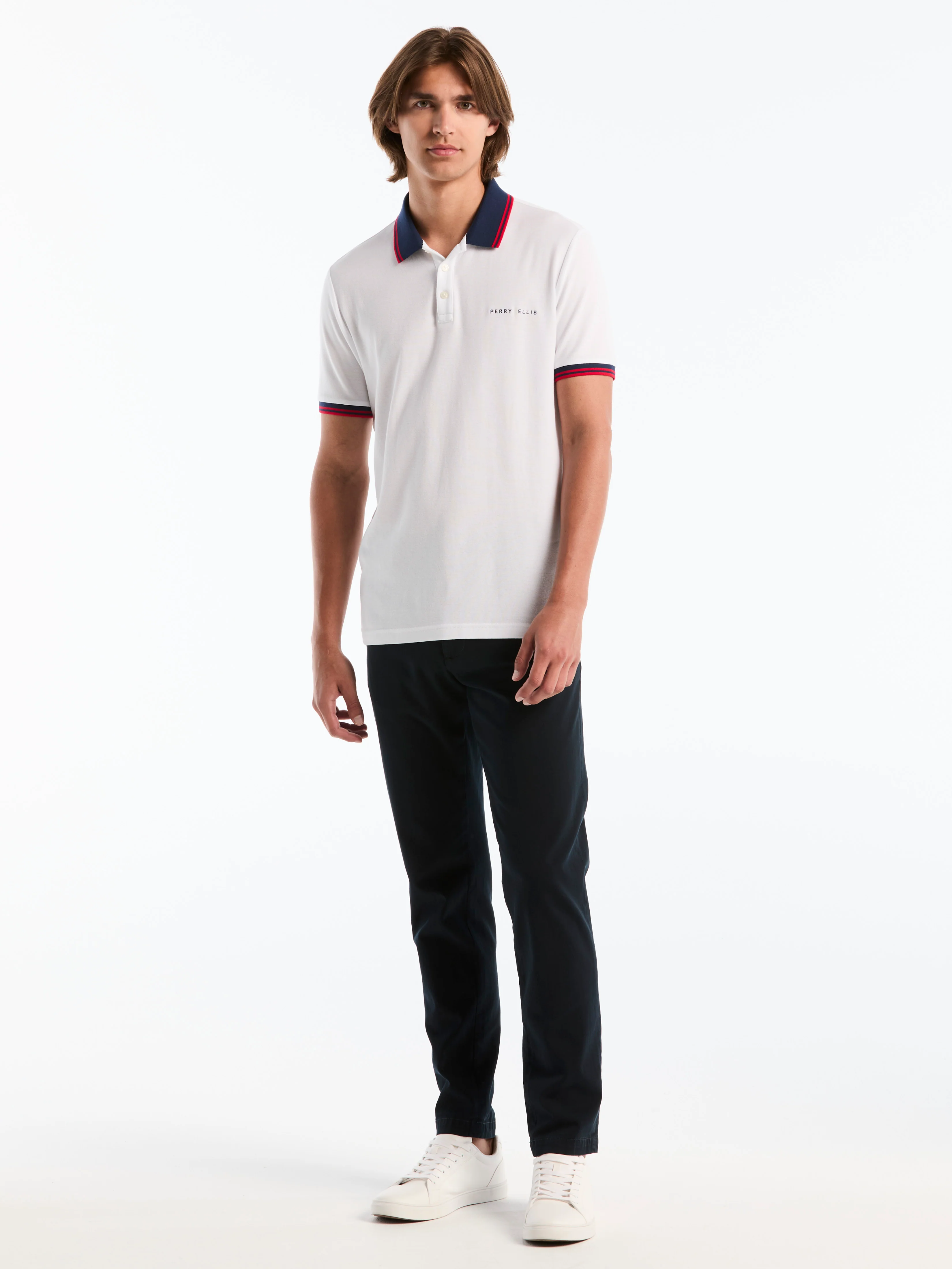 Cotton Pique Polo Shirt USA Edition - Image 5