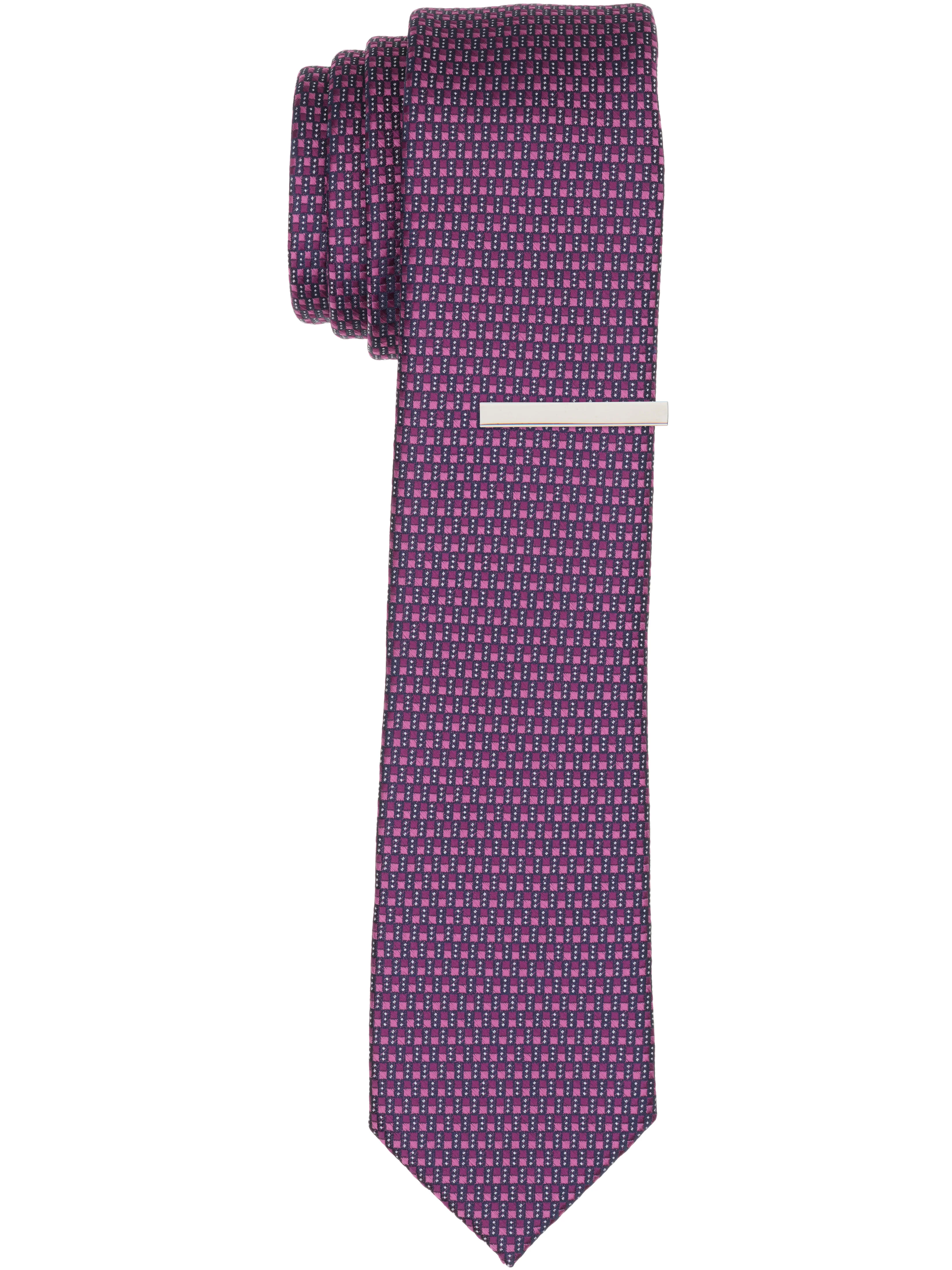 Plain weave Mini Slim Tie - Image 2