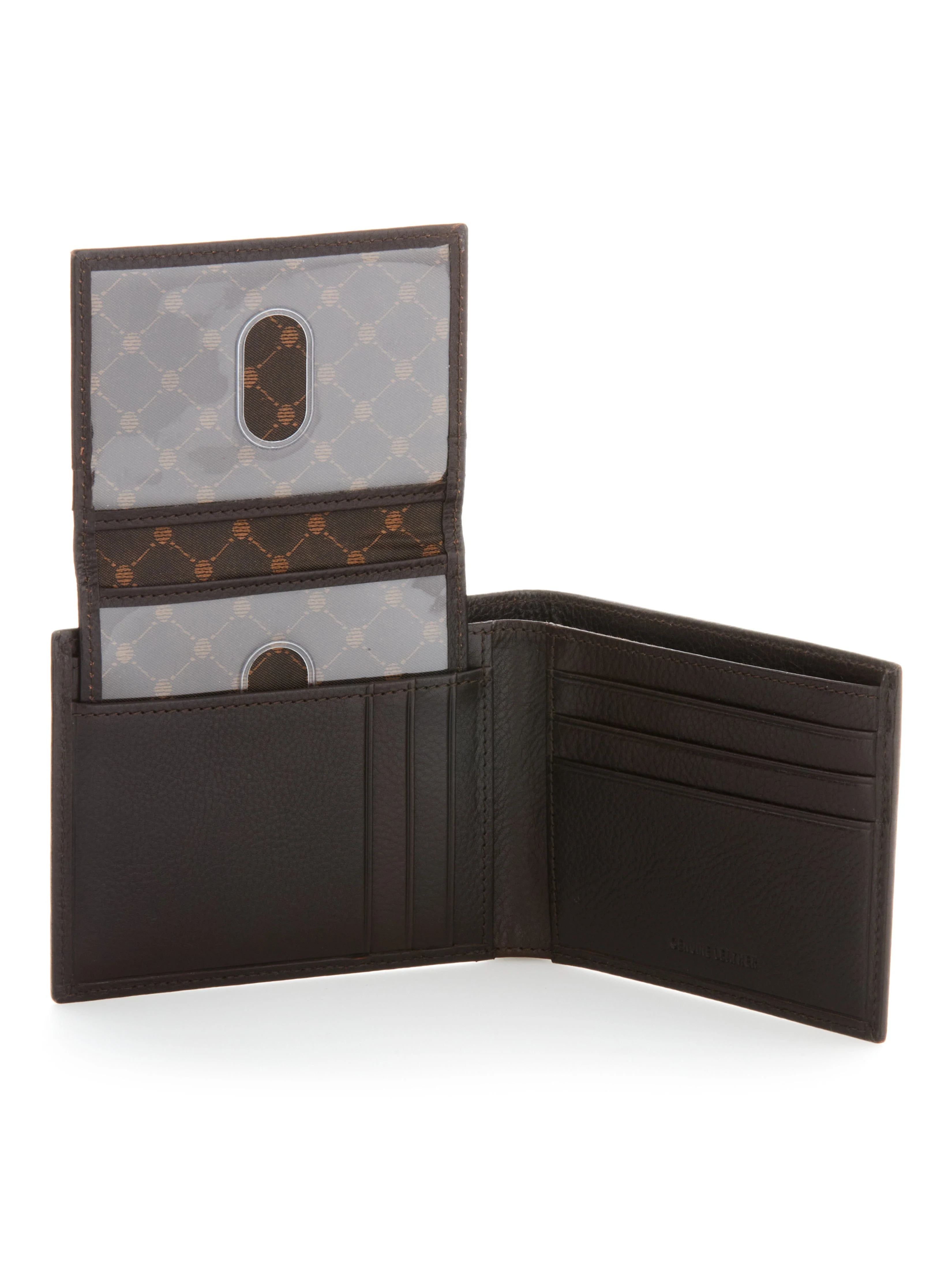 Brown Genuine Leather Glazed Wallet - Image 3