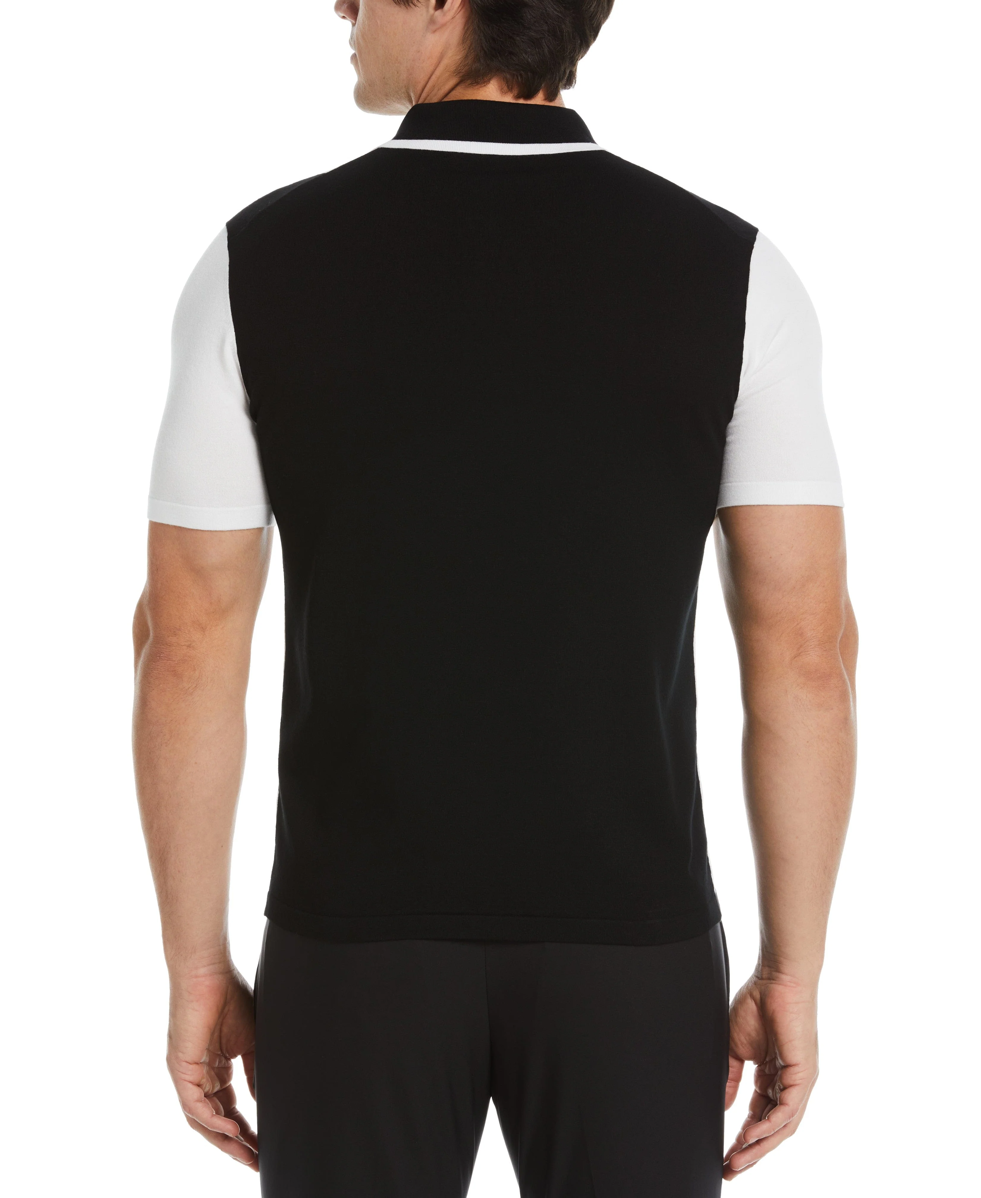 Tech Knit Multi Stripe Polo - Image 2