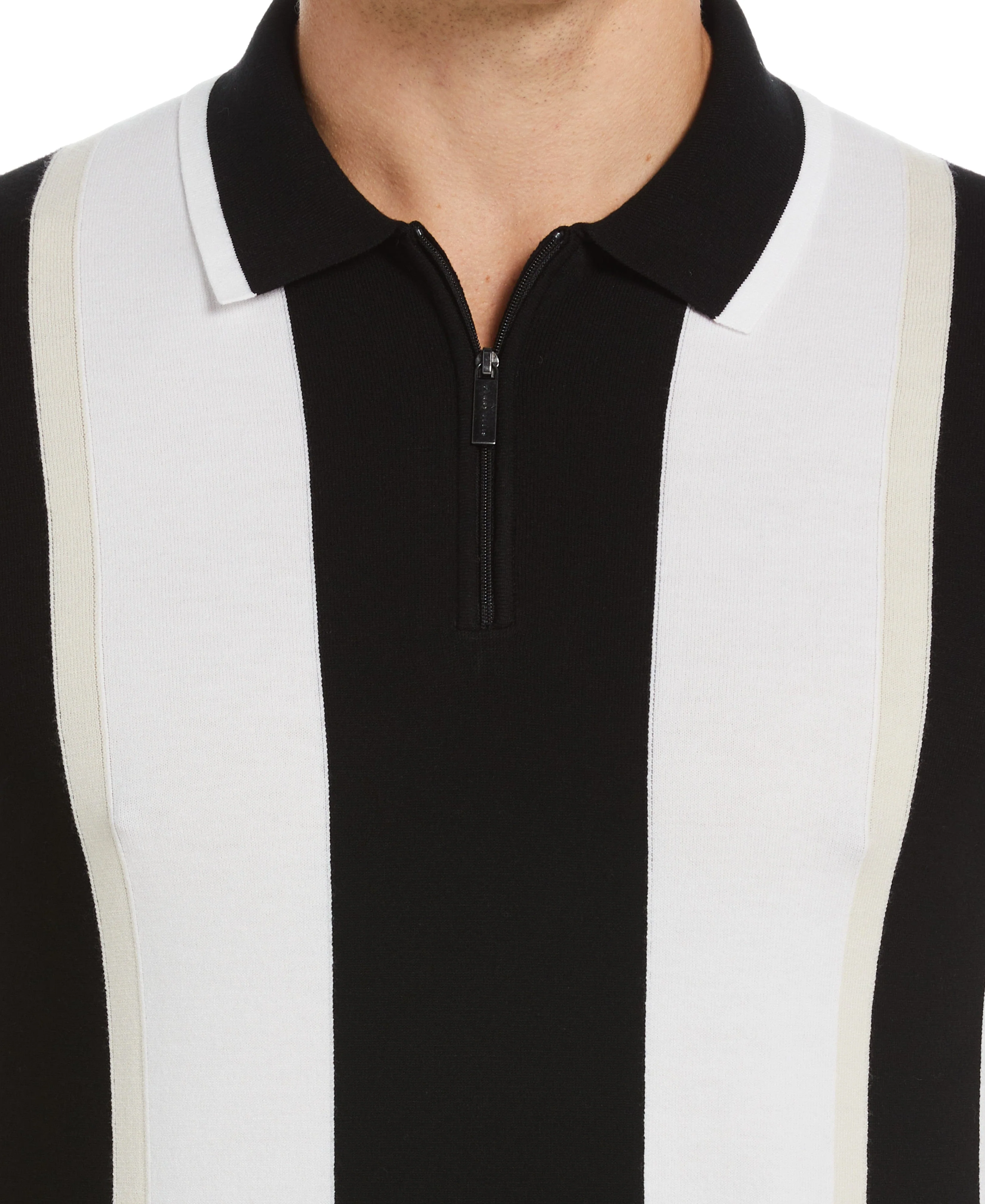 Tech Knit Multi Stripe Polo - Image 3