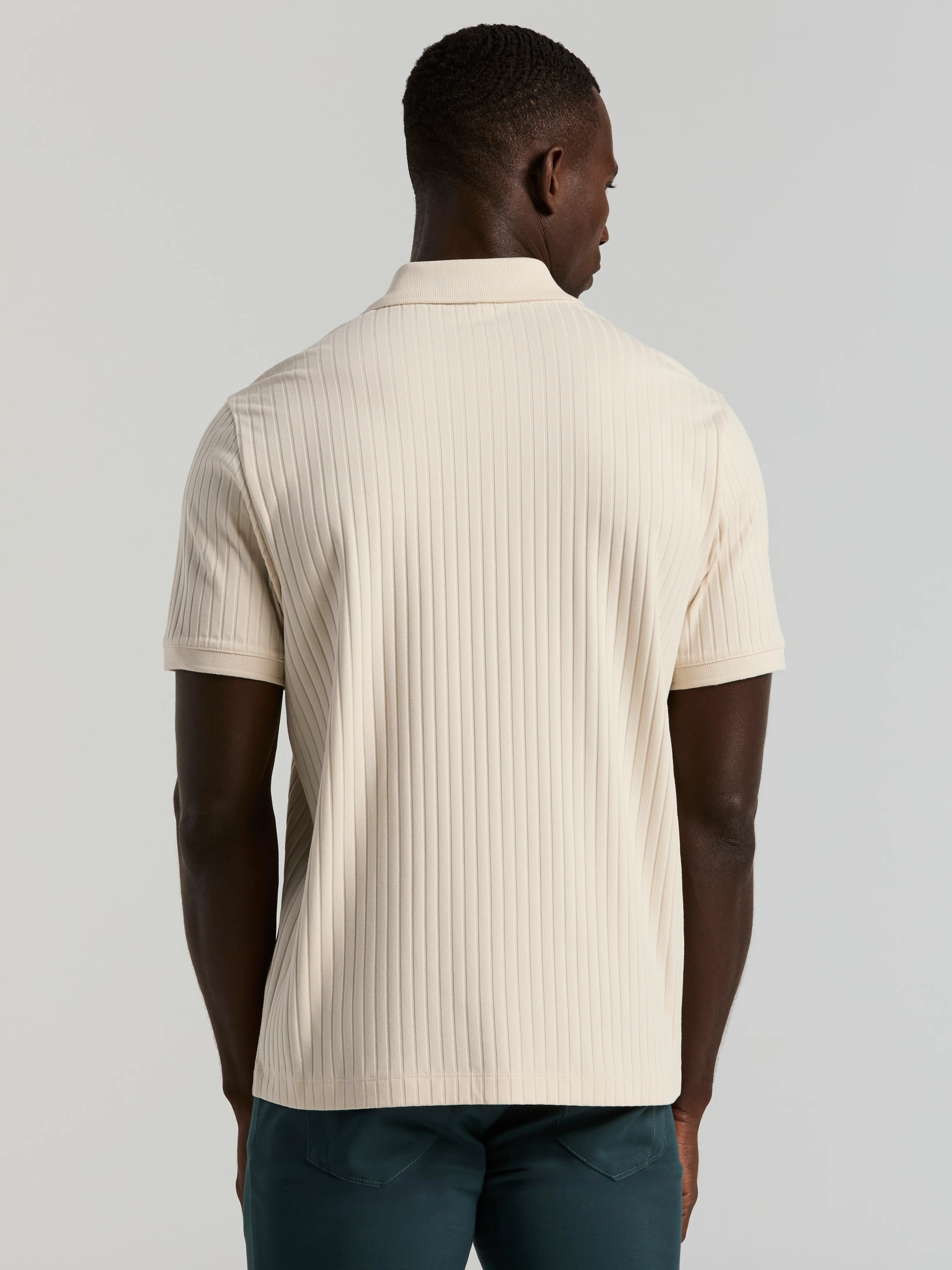 Ribbed Button Front Knit - Image 9