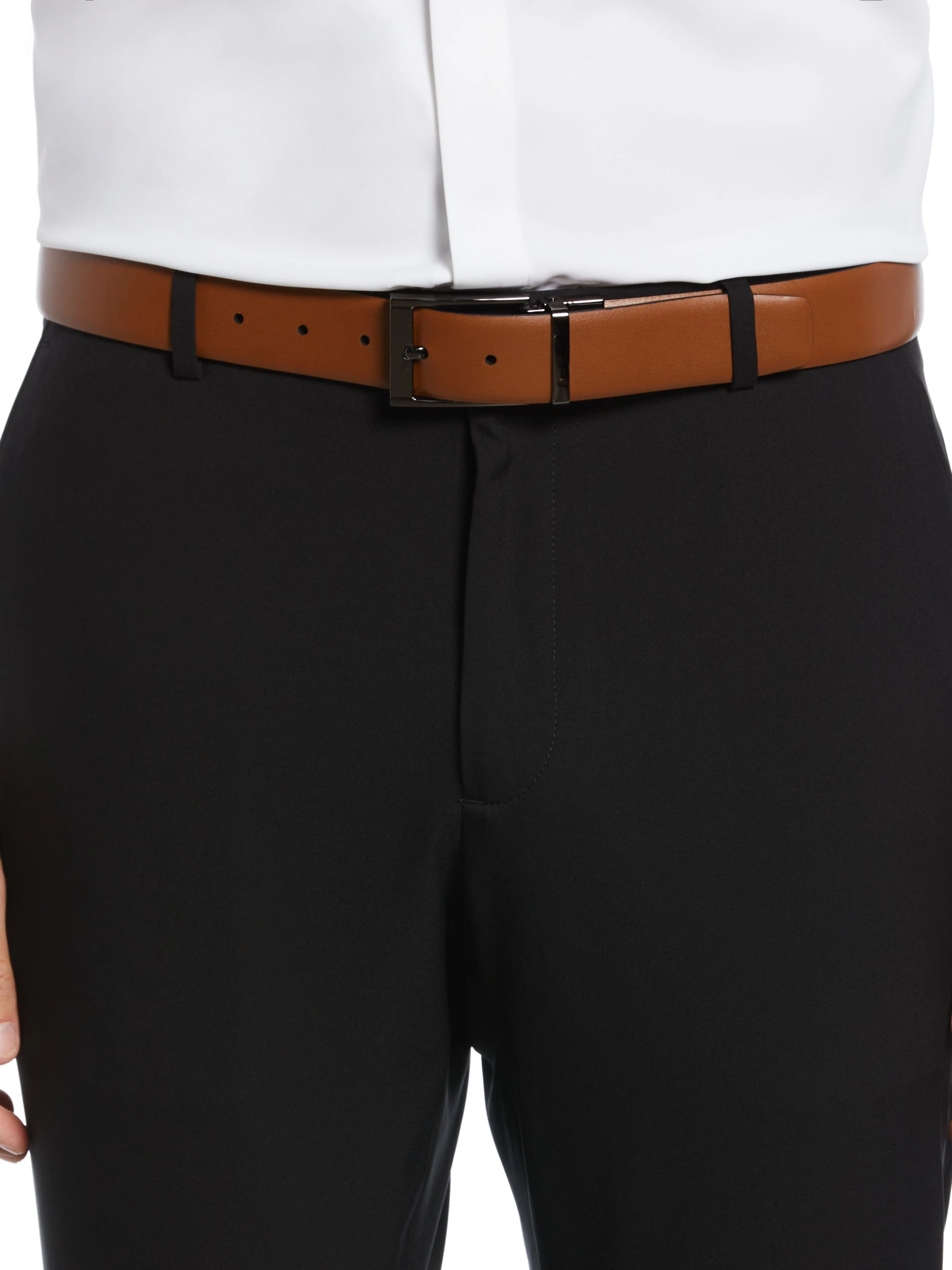 Reversible Scratch Leather Belt - Image 5