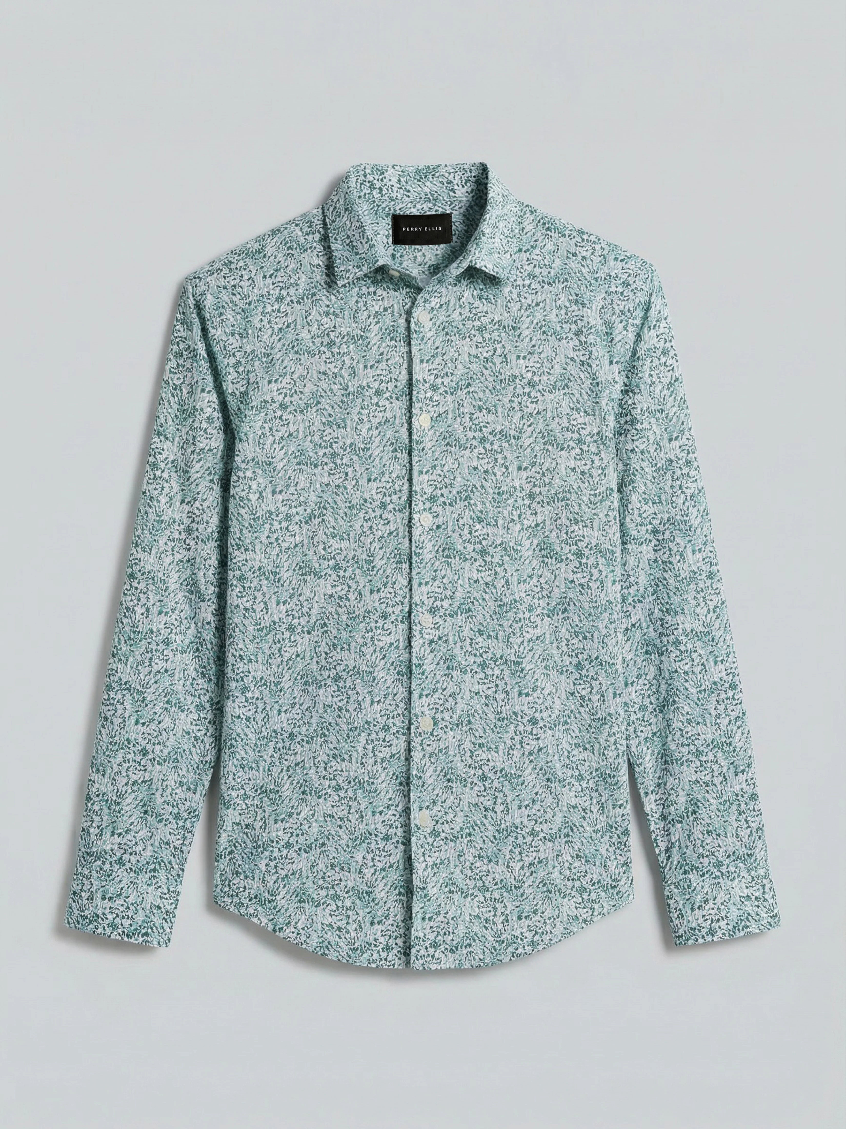 Botanical Total Stretch Button-Down Shirt - Image 14
