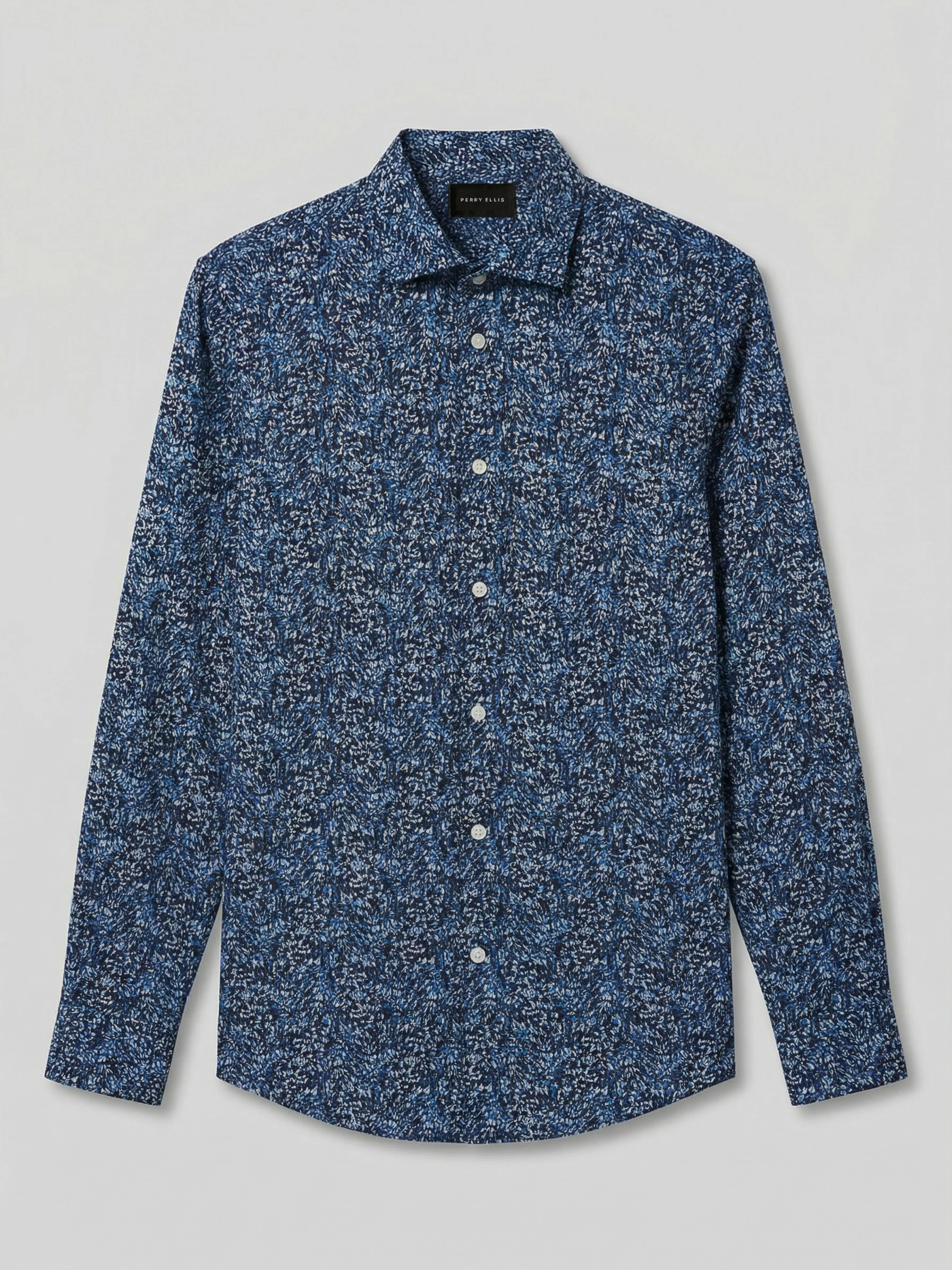 Botanical Total Stretch Button-Down Shirt - Image 7
