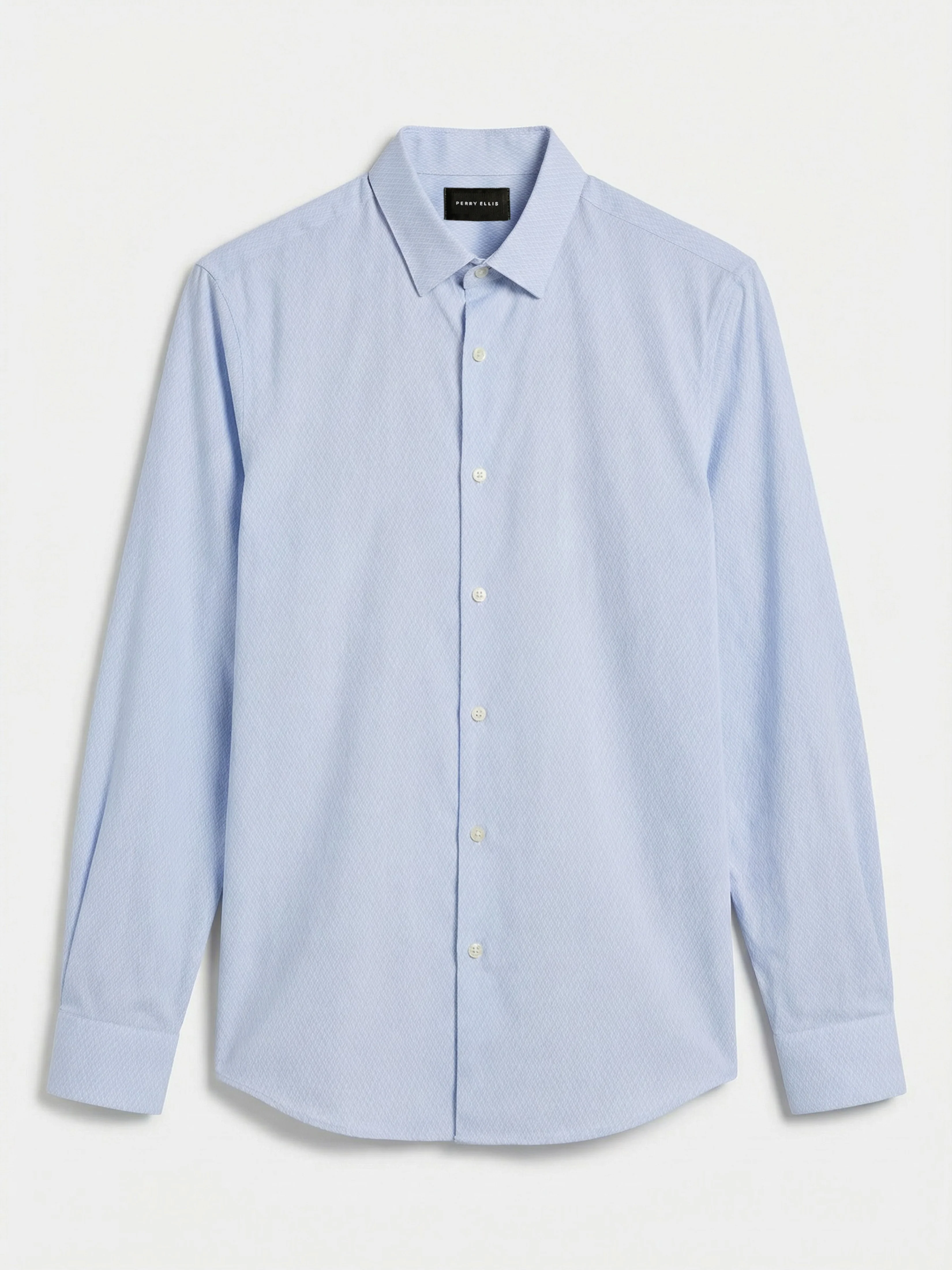 Slim Fit Total Stretch Diamond Geo Print Shirt - Image 7