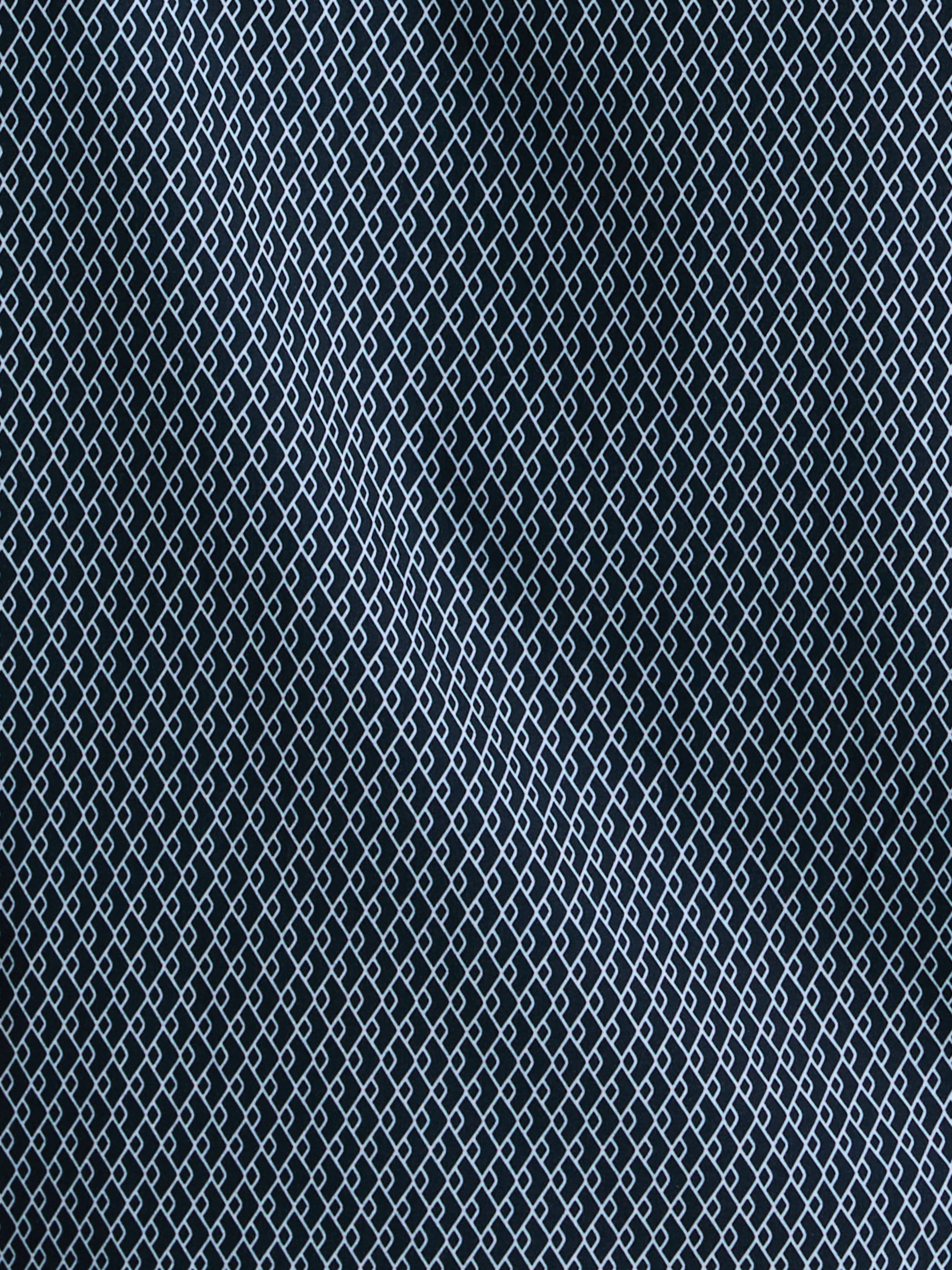 Slim Fit Total Stretch Diamond Geo Print Shirt - Image 3