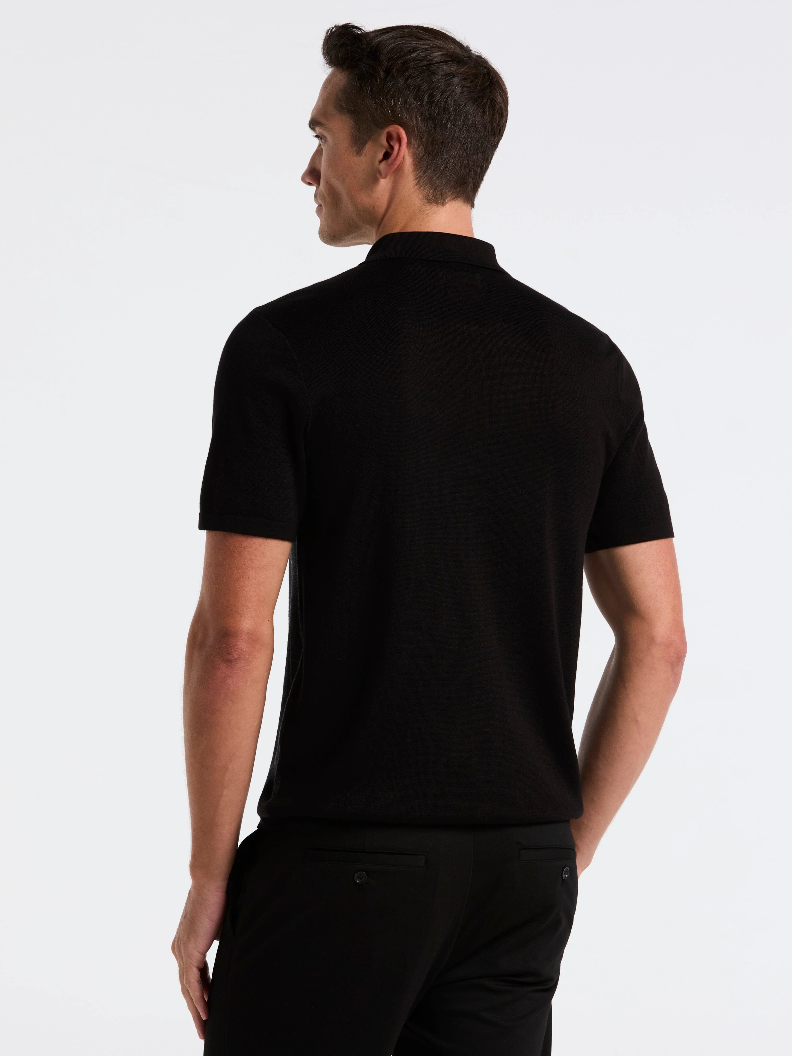 Color Block Sweater Polo - Image 3
