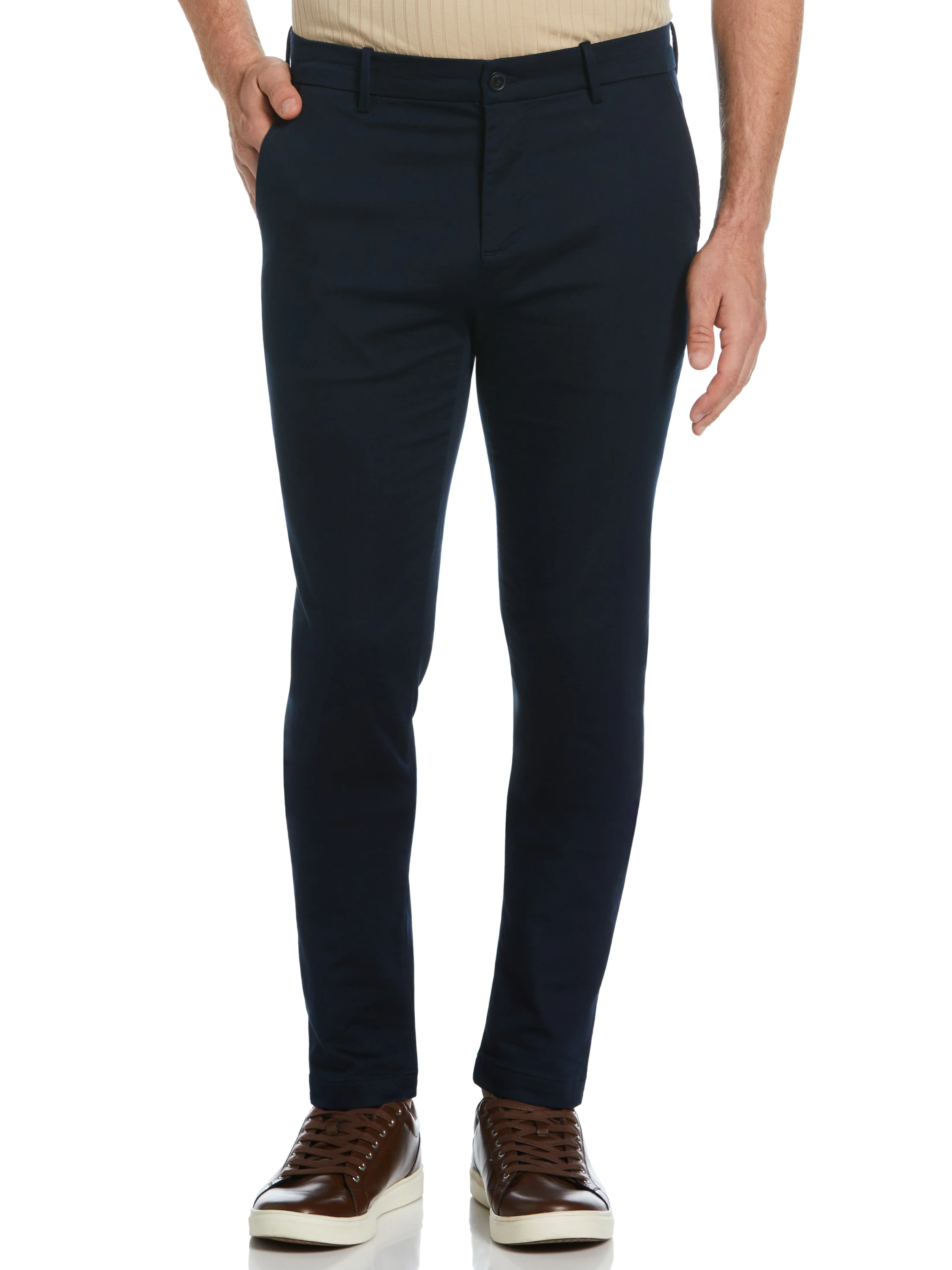 Skinny Fit Anywhere Flat Front Stretch Chino - Image 5