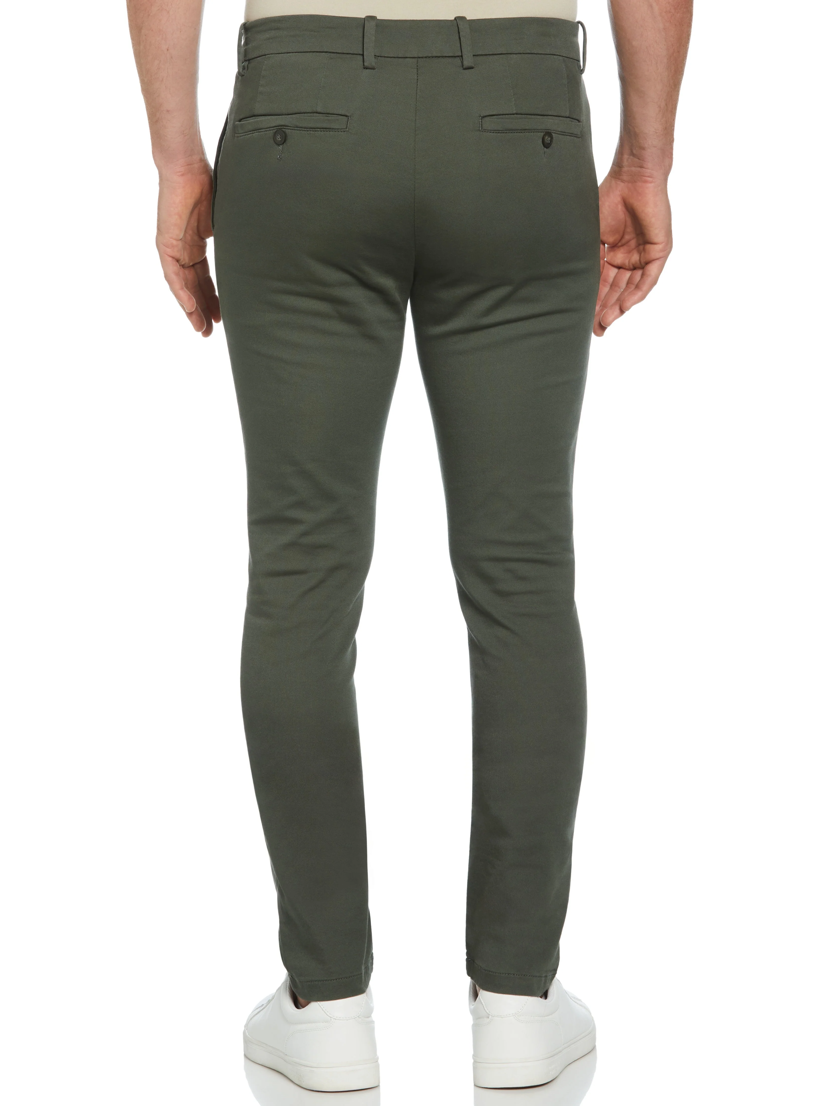 Skinny Fit Anywhere Flat Front Stretch Chino - Image 7