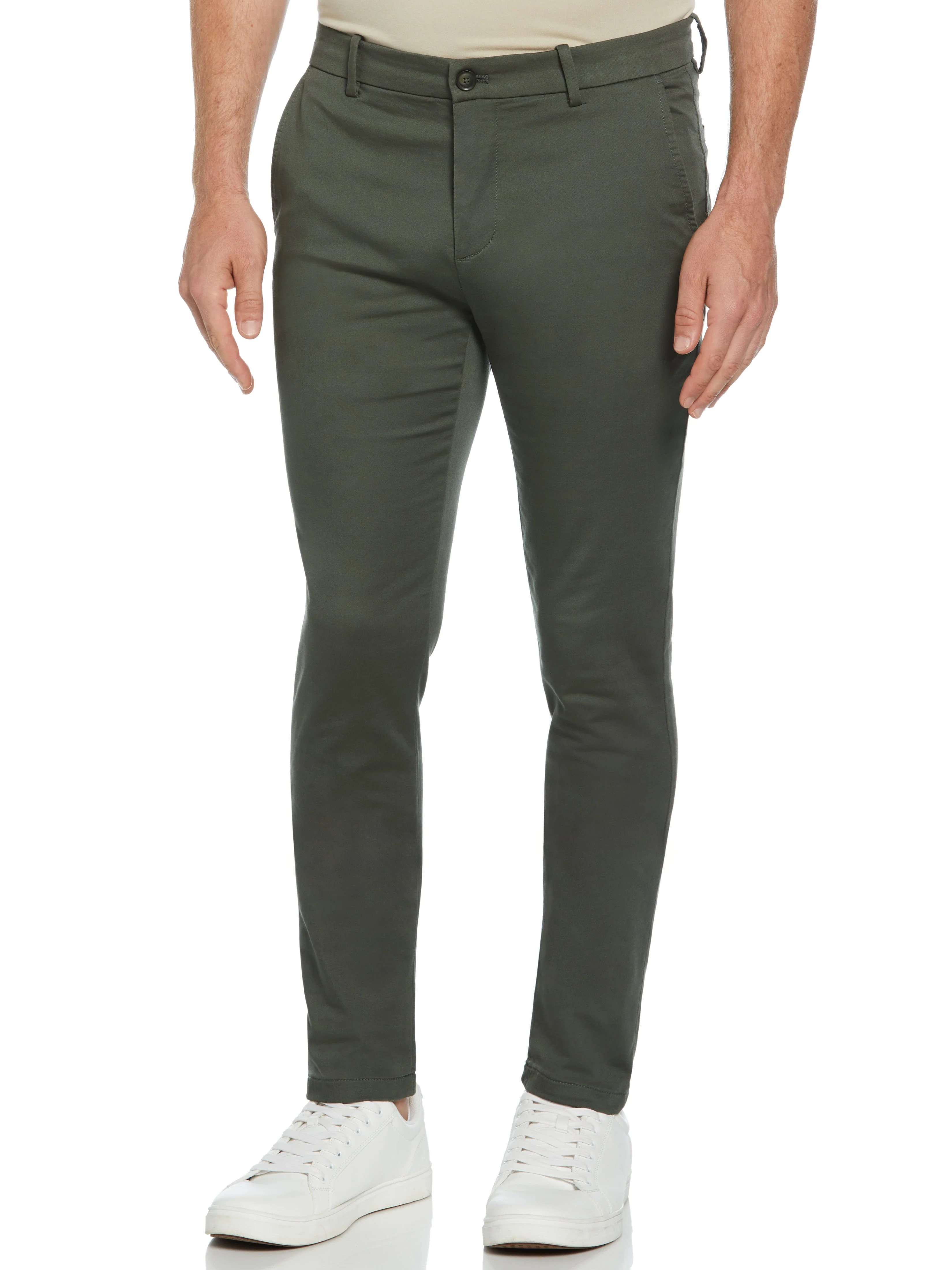 Skinny Fit Anywhere Flat Front Stretch Chino - Image 8