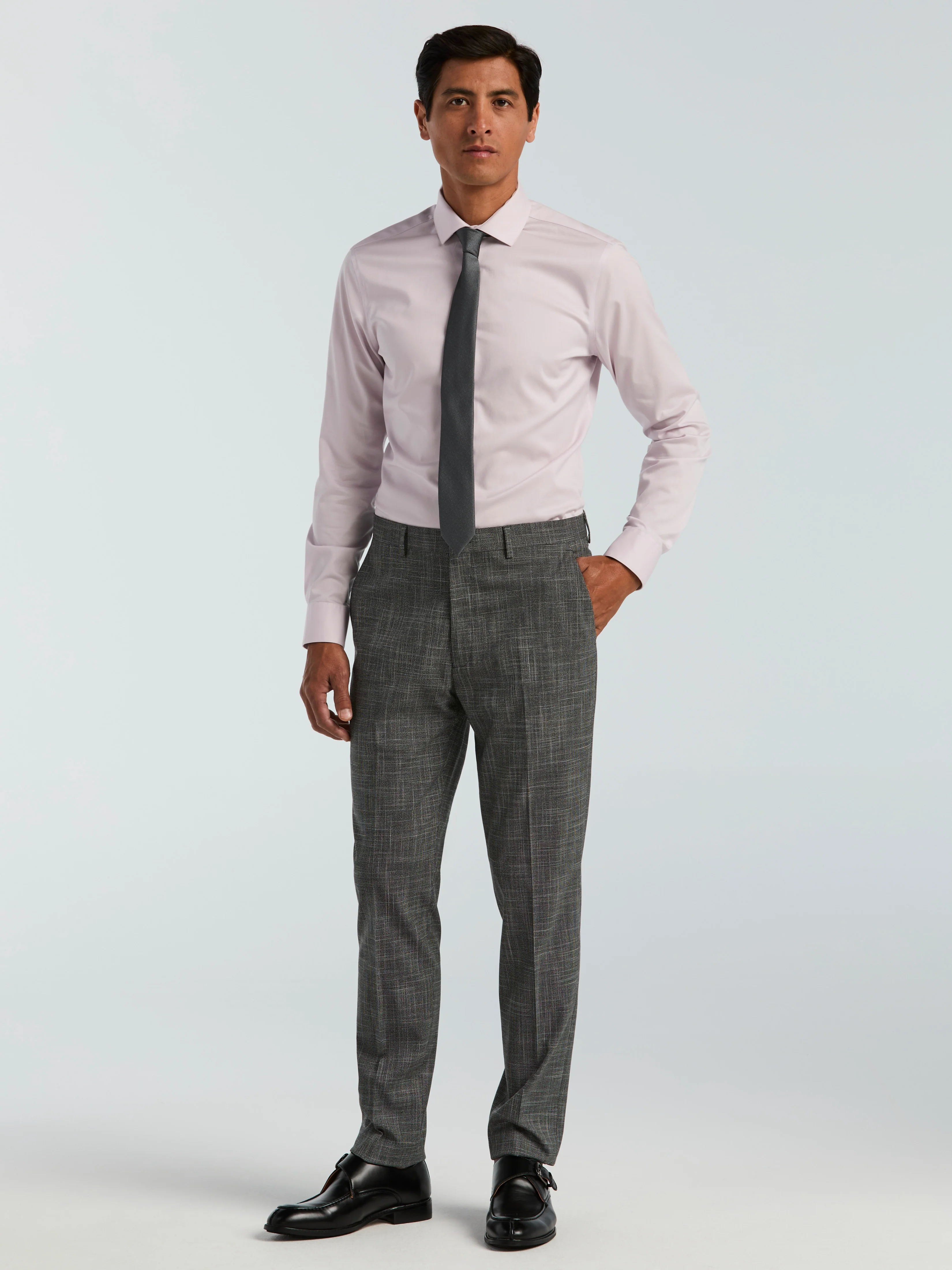 Skinny Fit Houndstooth Suit - Image 3