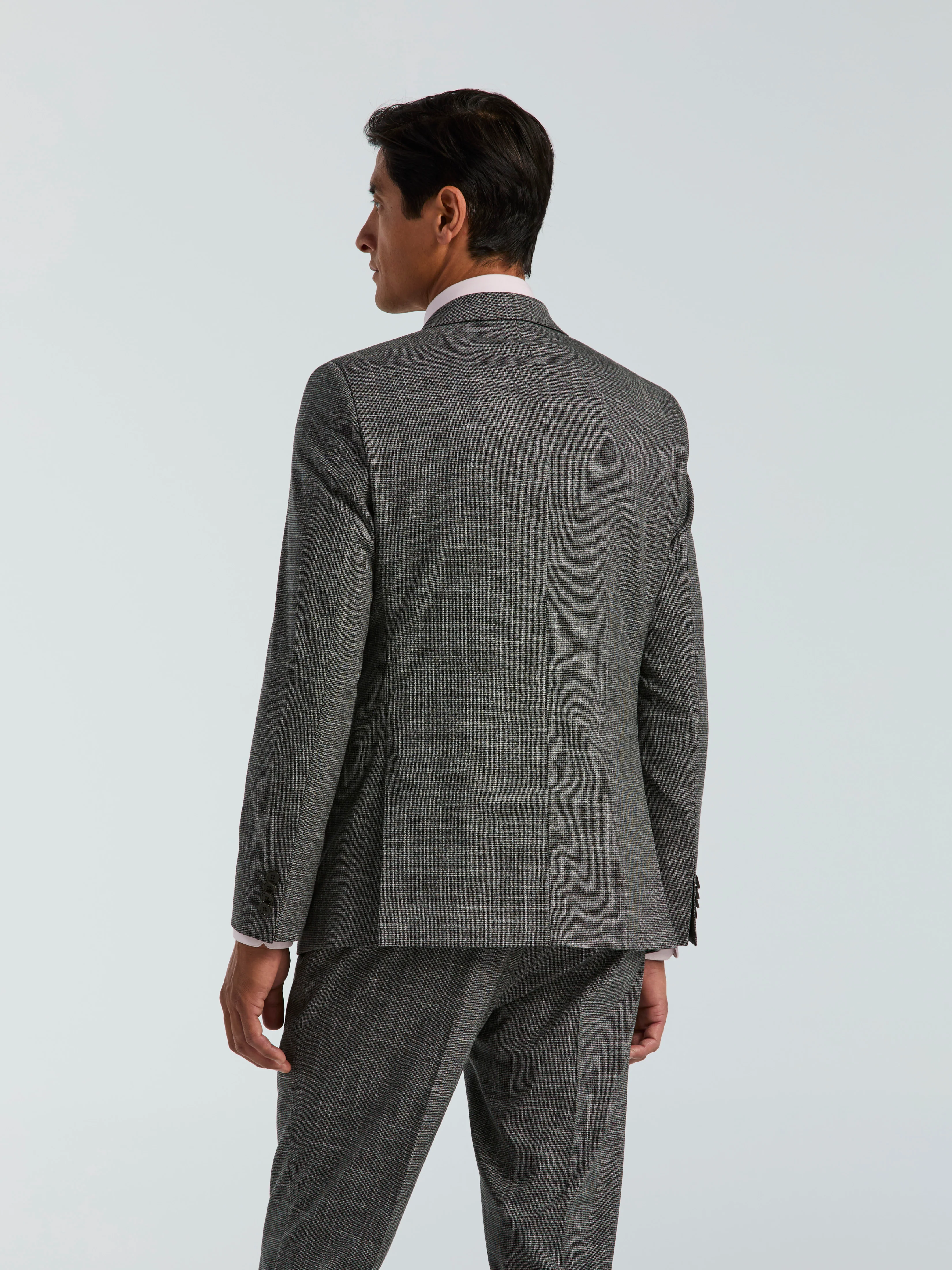 Skinny Fit Houndstooth Suit - Image 5
