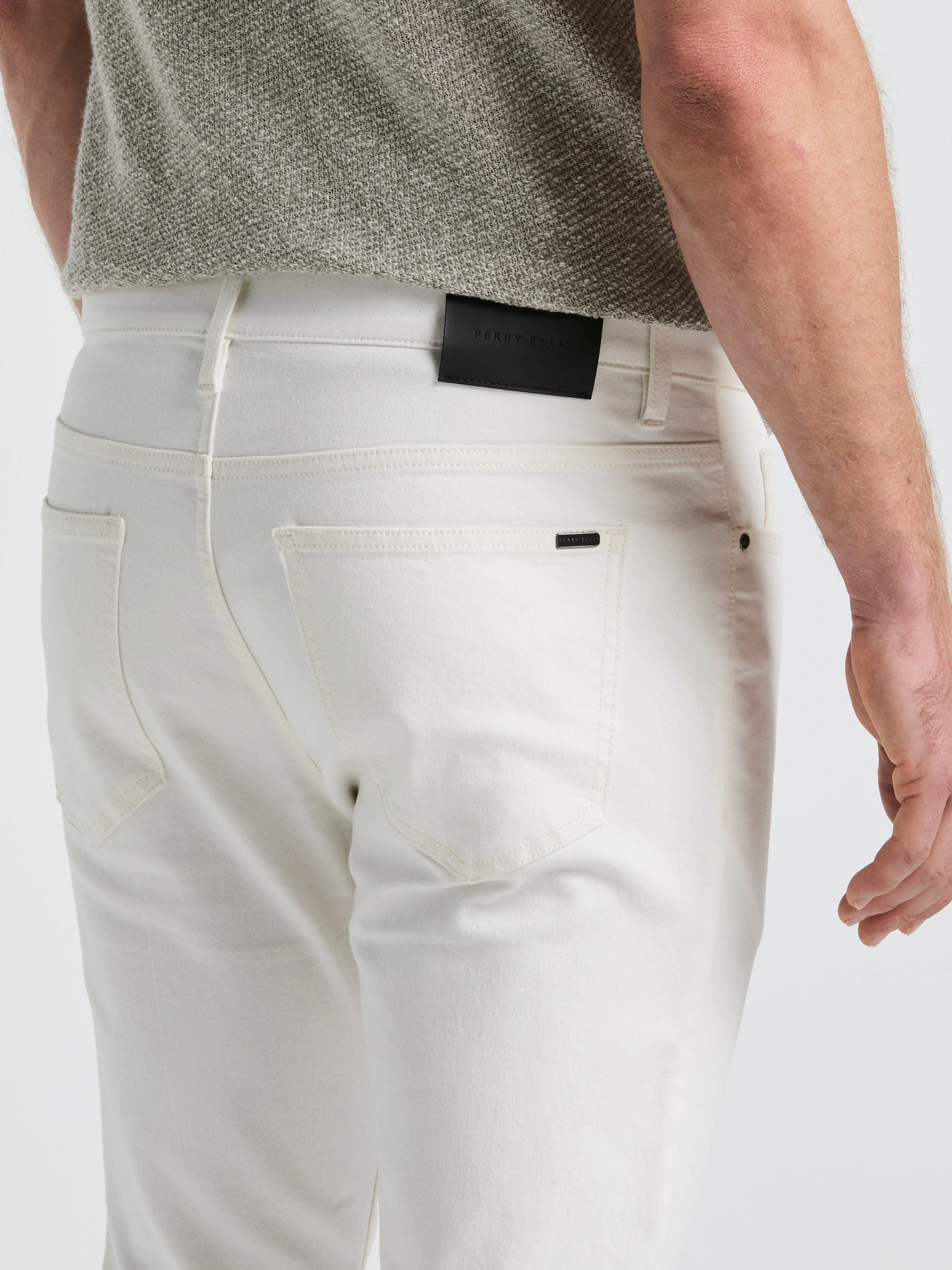 Slim Fit 5 Pocket Denim Pant - Image 3