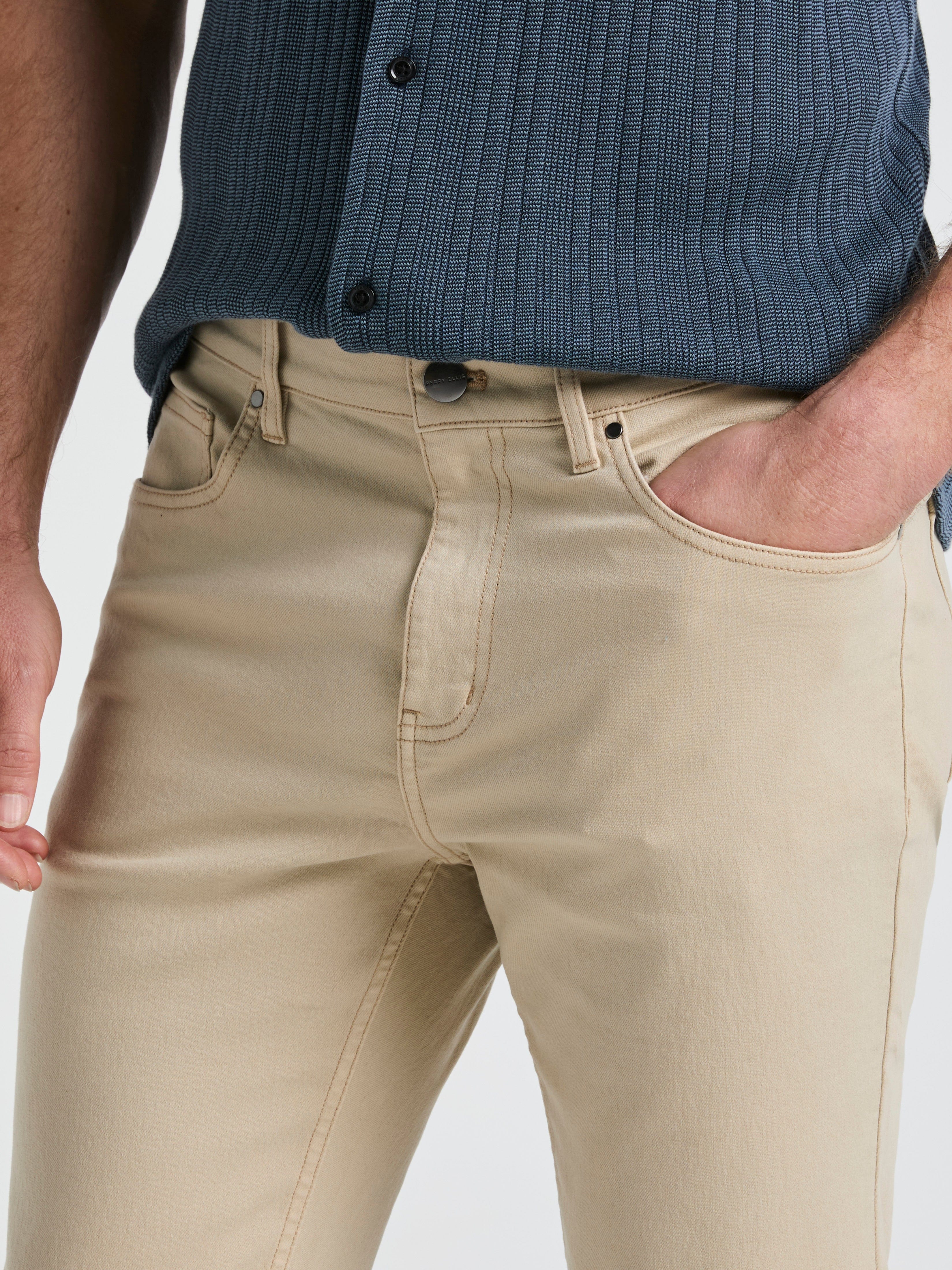 Slim Fit 5 Pocket Denim Pant - Image 3