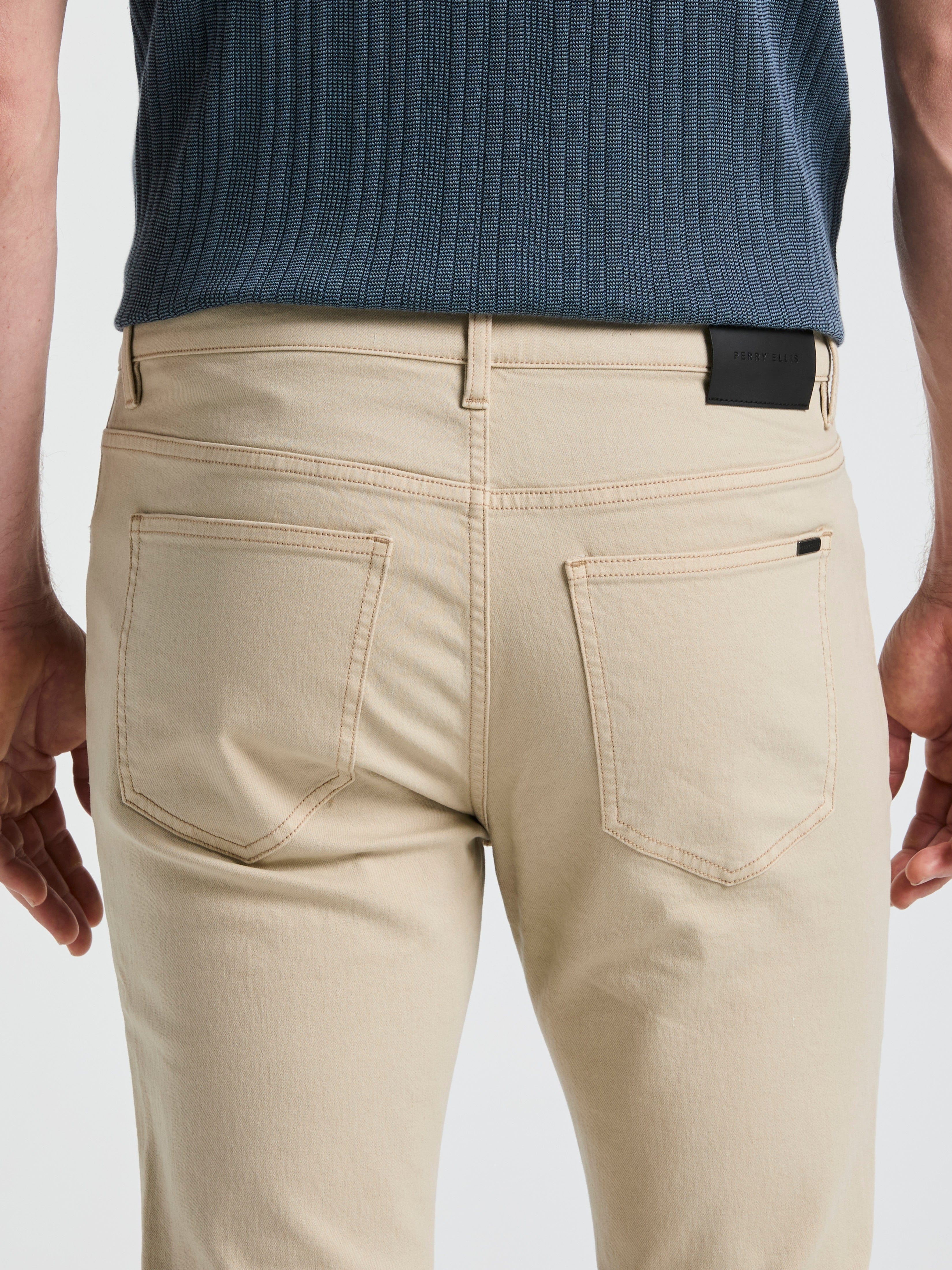 Slim Fit 5 Pocket Denim Pant - Image 4