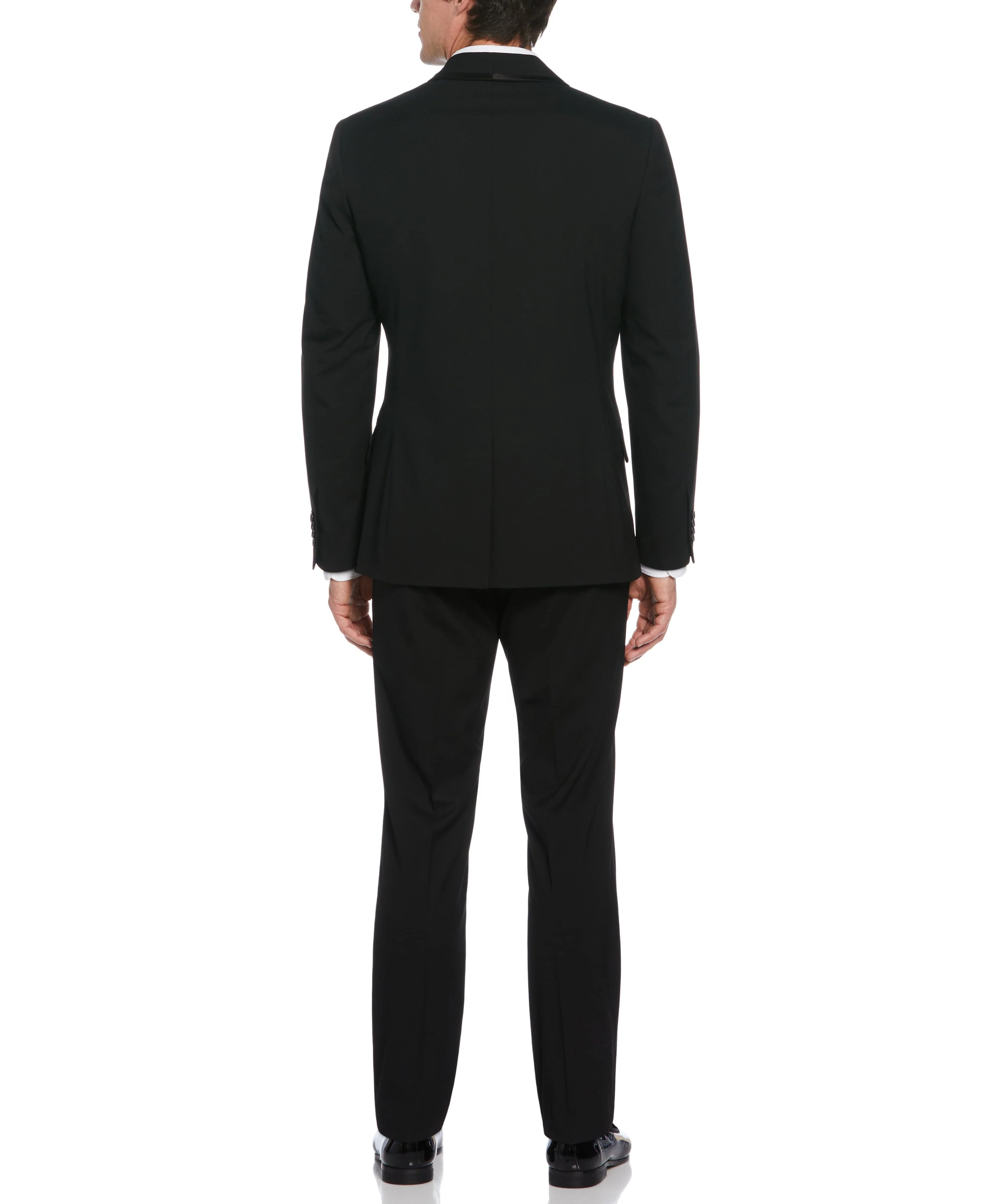 Slim Fit Black Stretch Tuxedo - Image 2