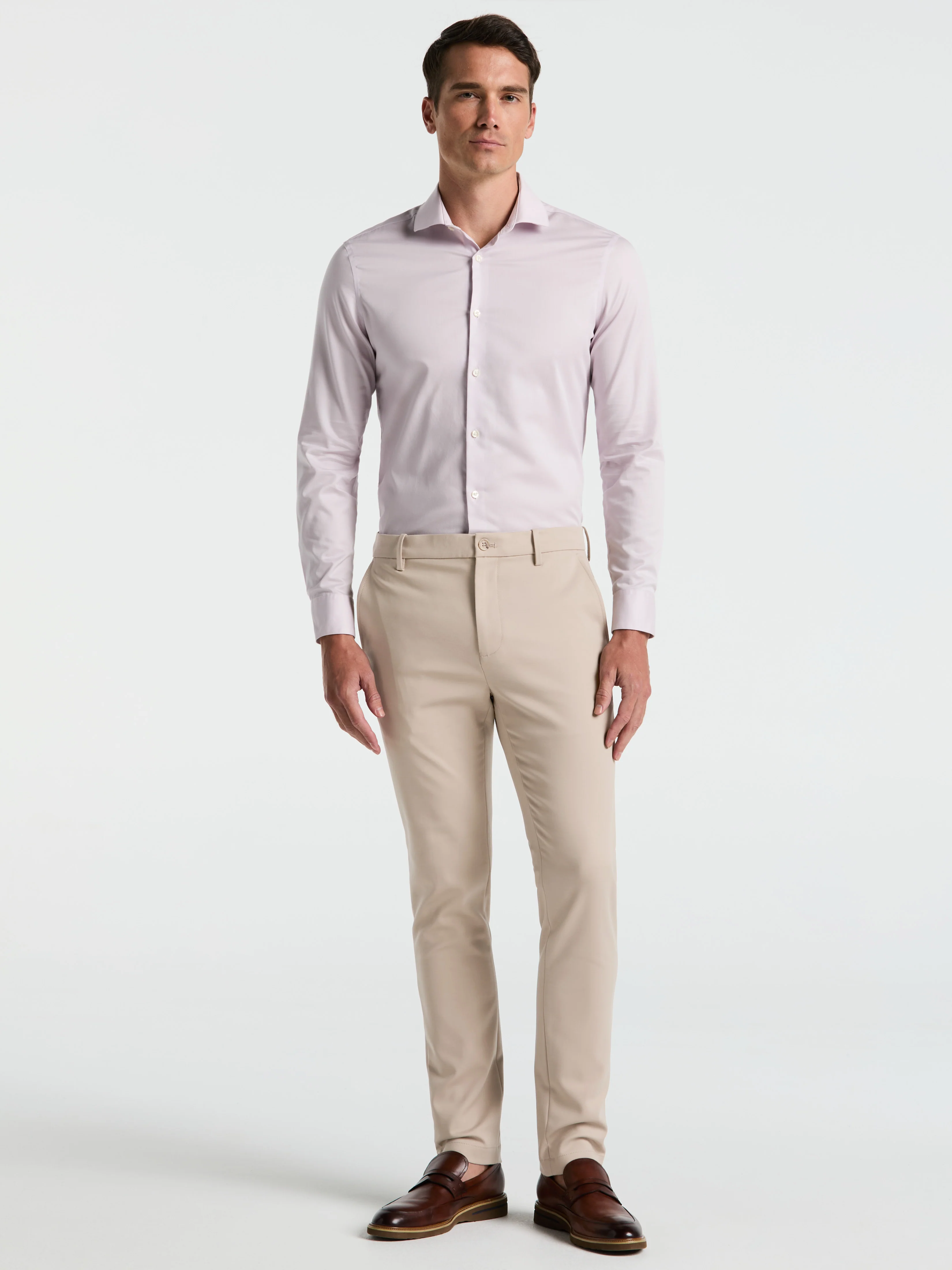 Slim Fit Double Cloth Chino Pant - Image 5