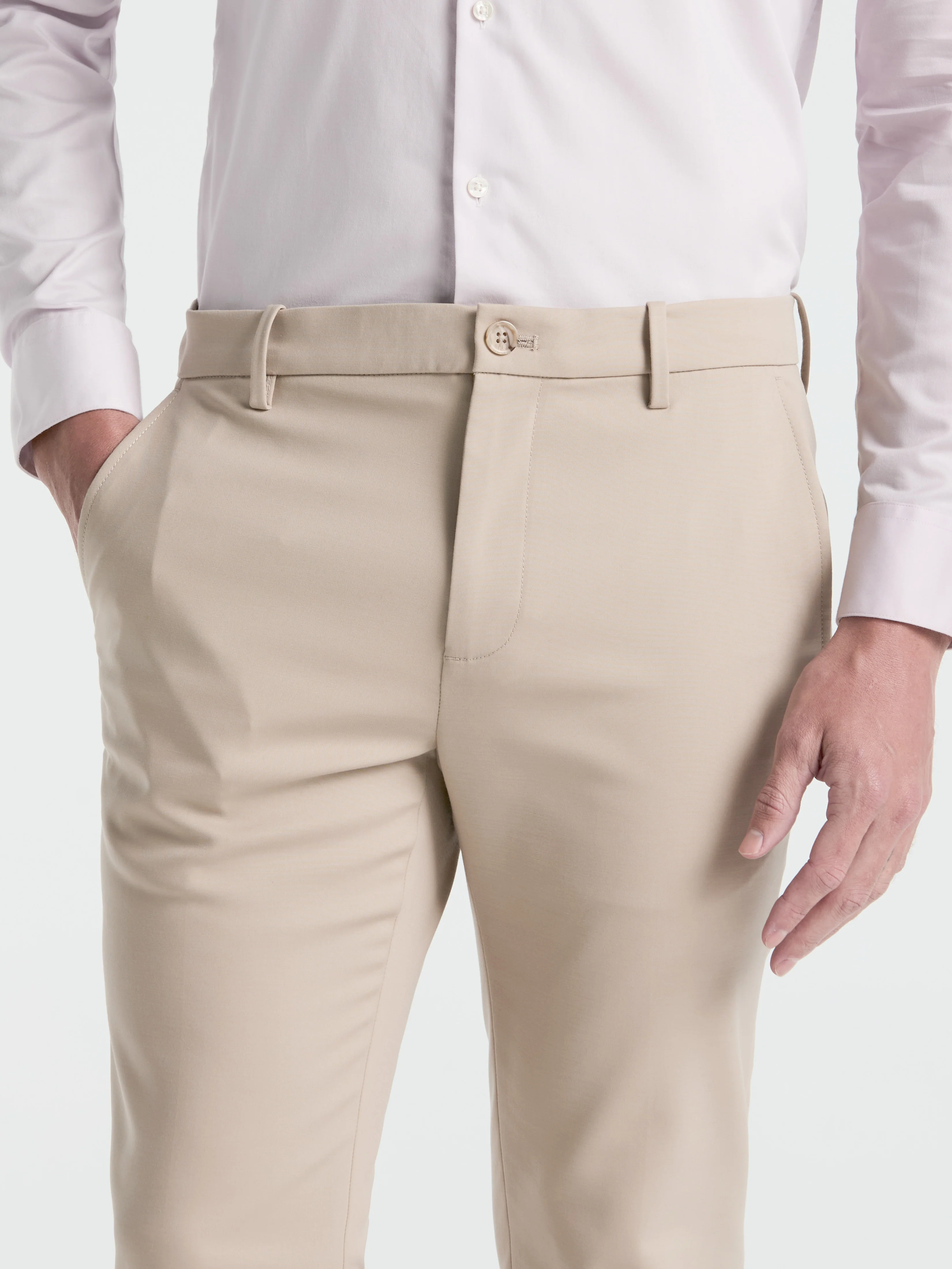 Slim Fit Double Cloth Chino Pant - Image 6