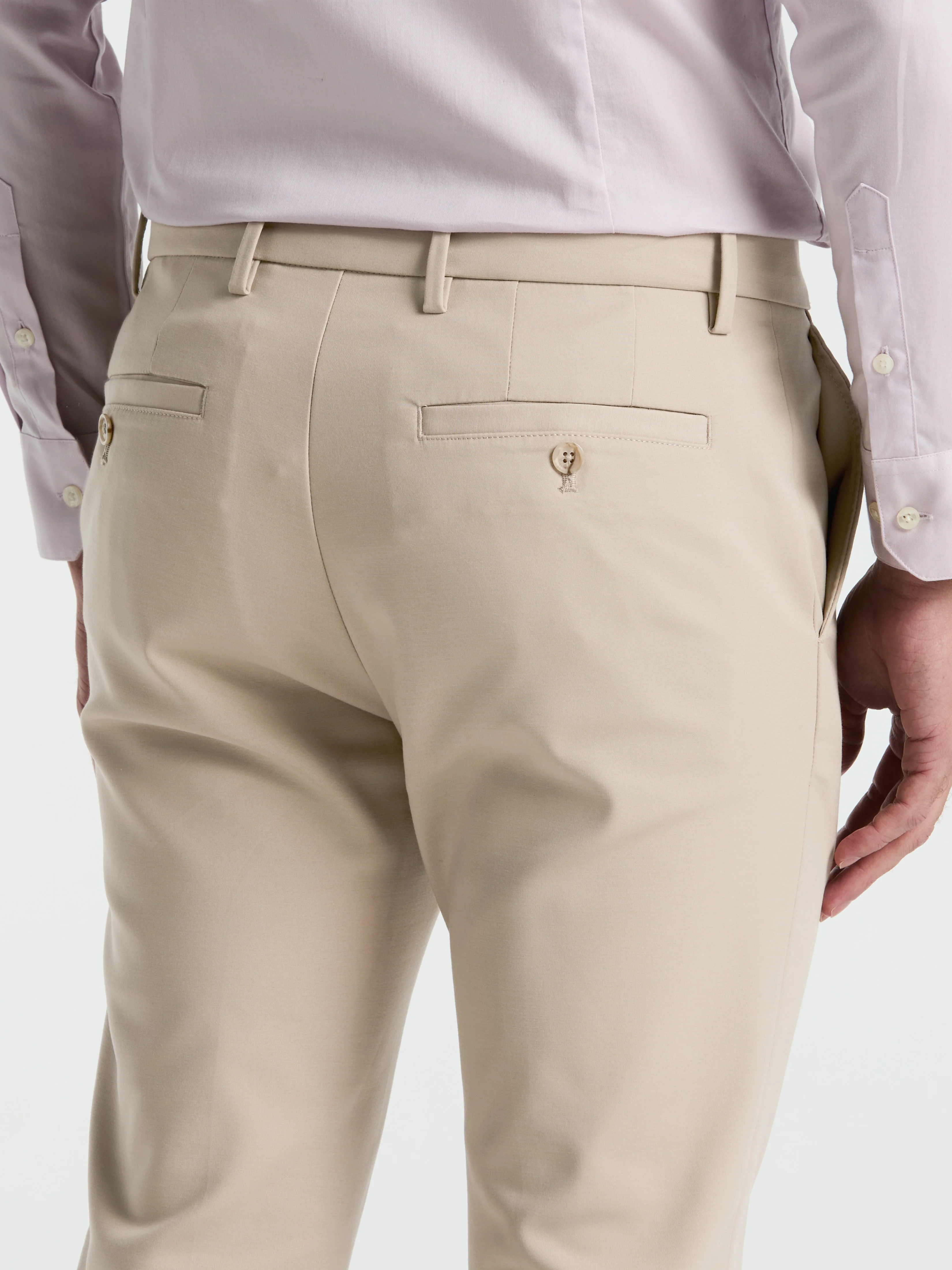 Slim Fit Double Cloth Chino Pant - Image 7