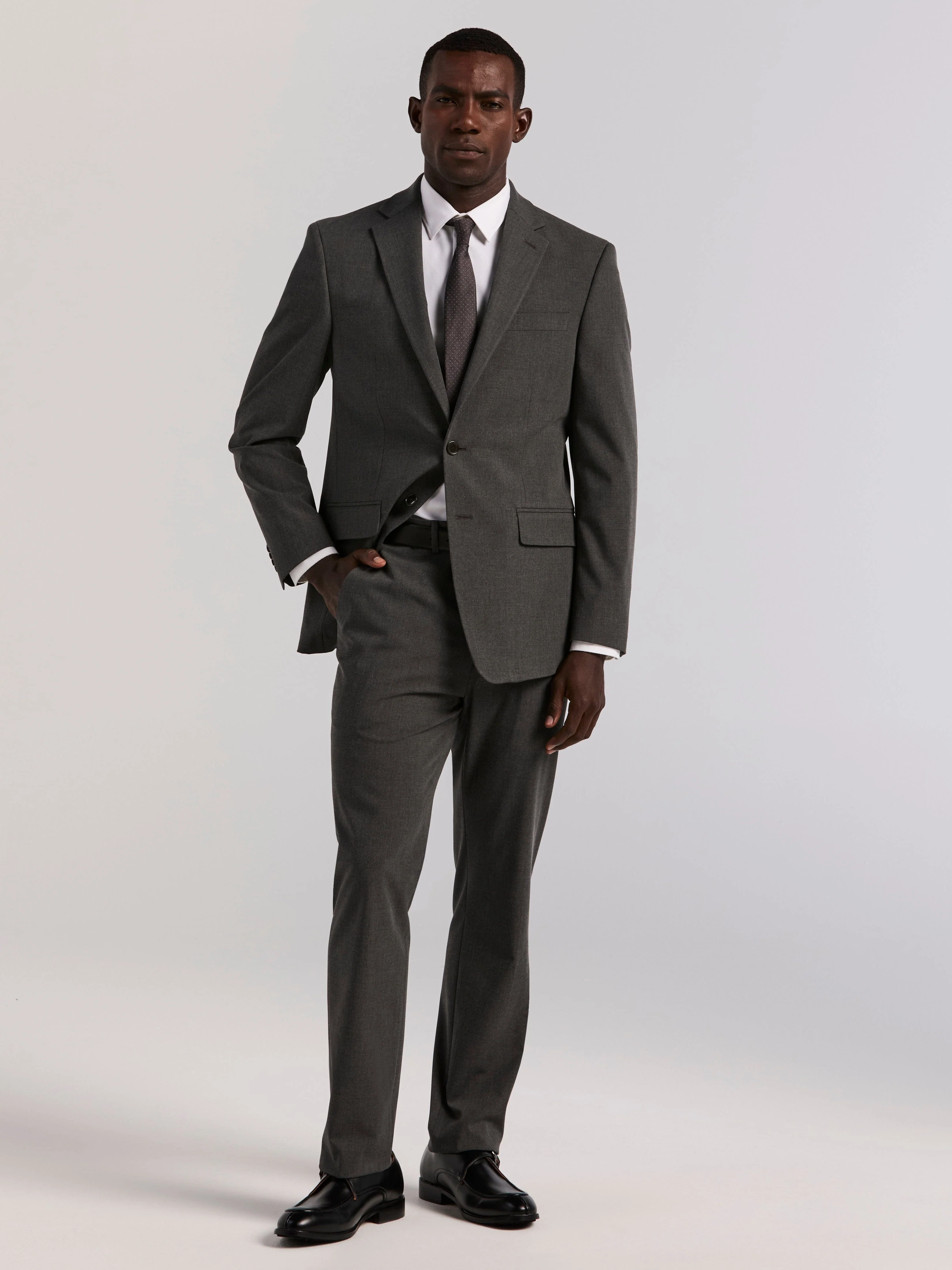 Slim Fit Gabardine Suit Pant - Image 5