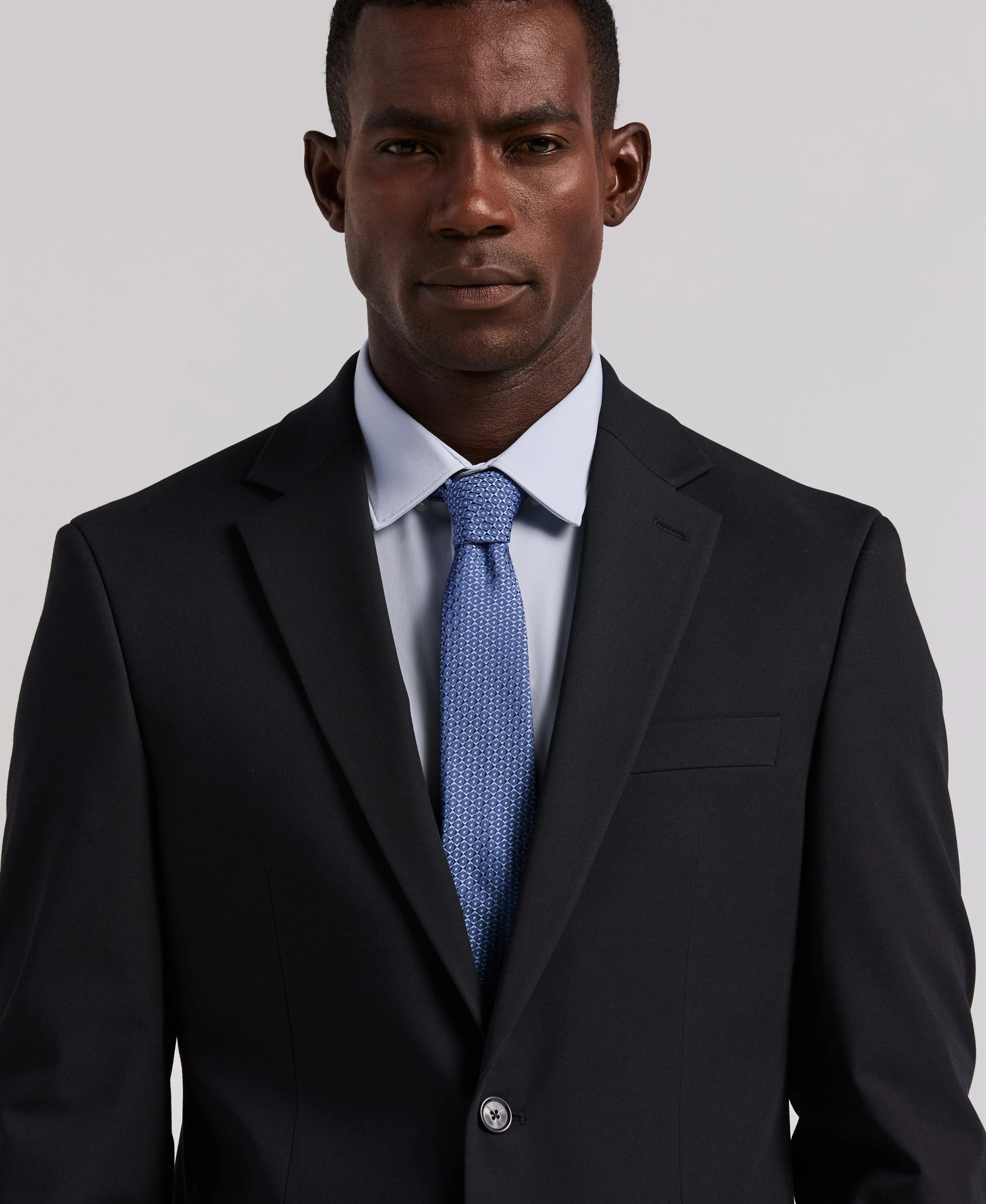 Slim Fit Gabardine Suit Jacket - Image 6