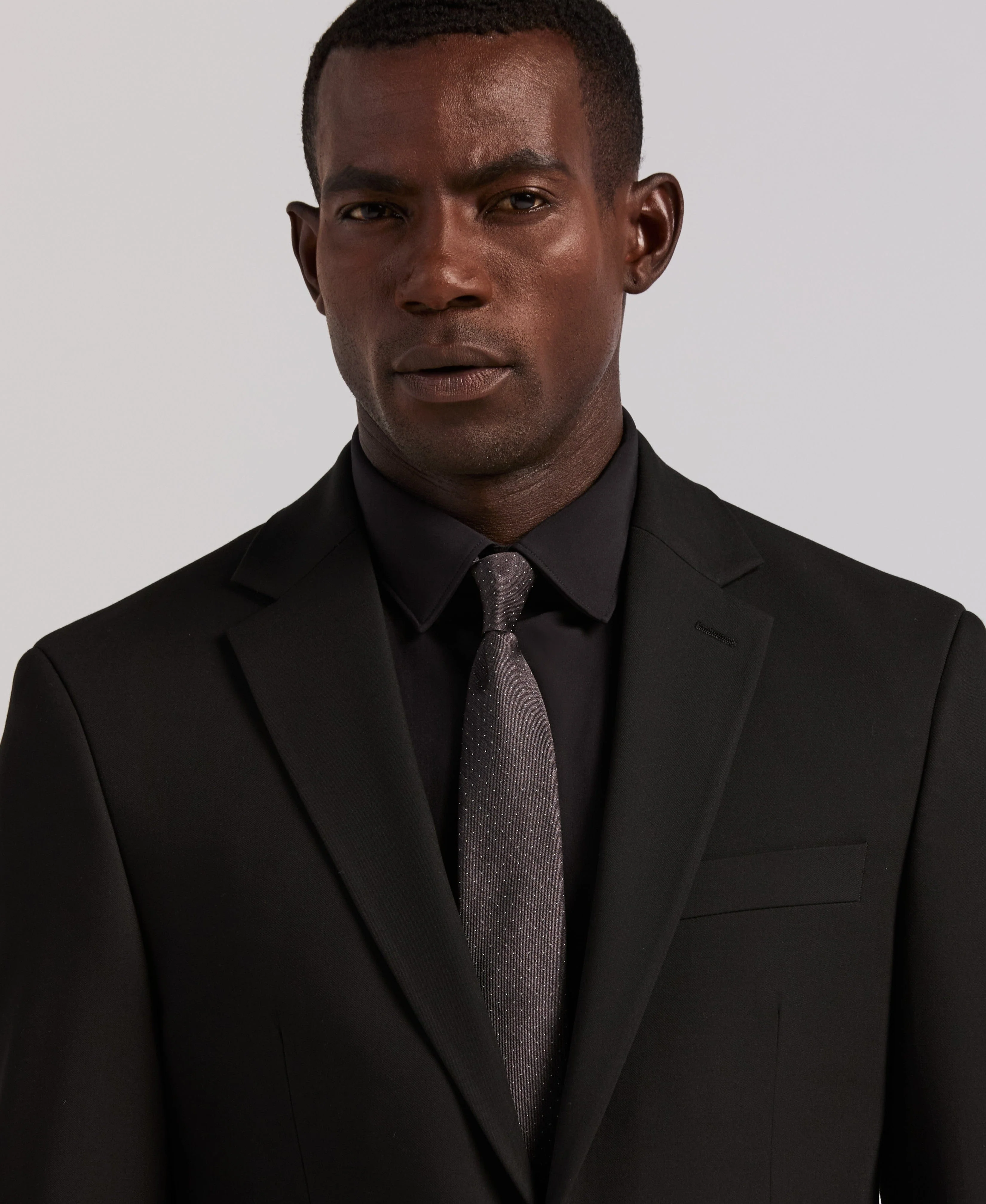 Slim Fit Gabardine Suit - Image 9