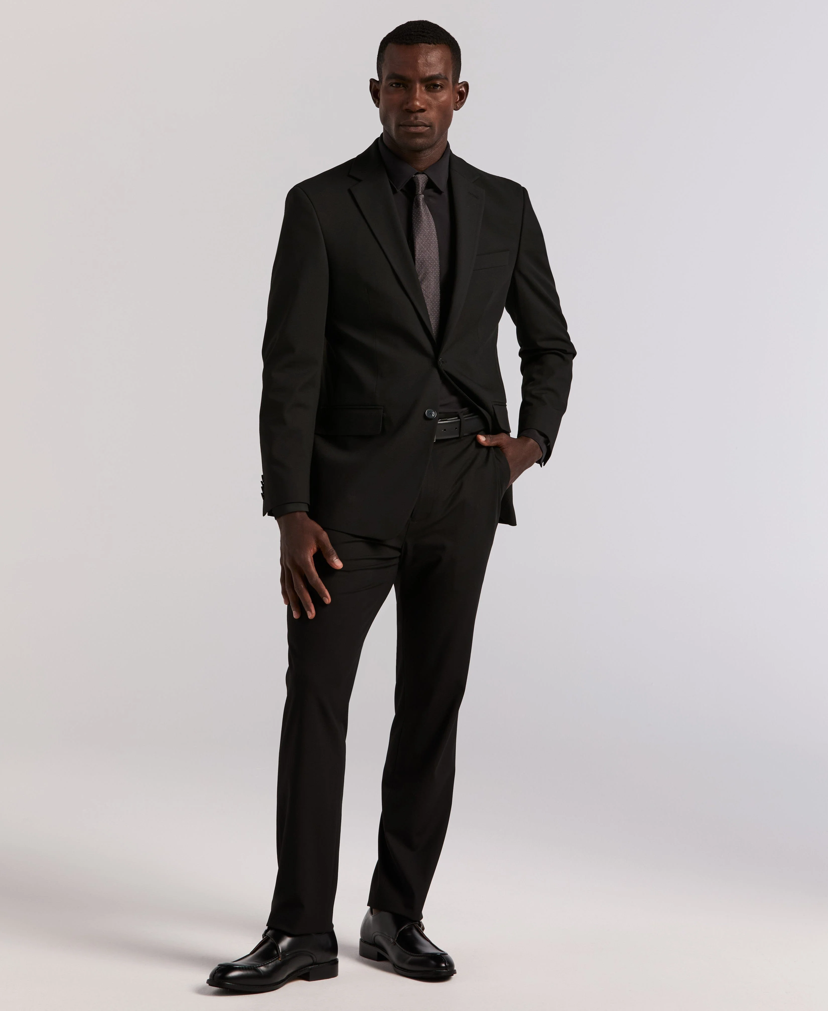 Slim Fit Gabardine Suit Pant - Image 14