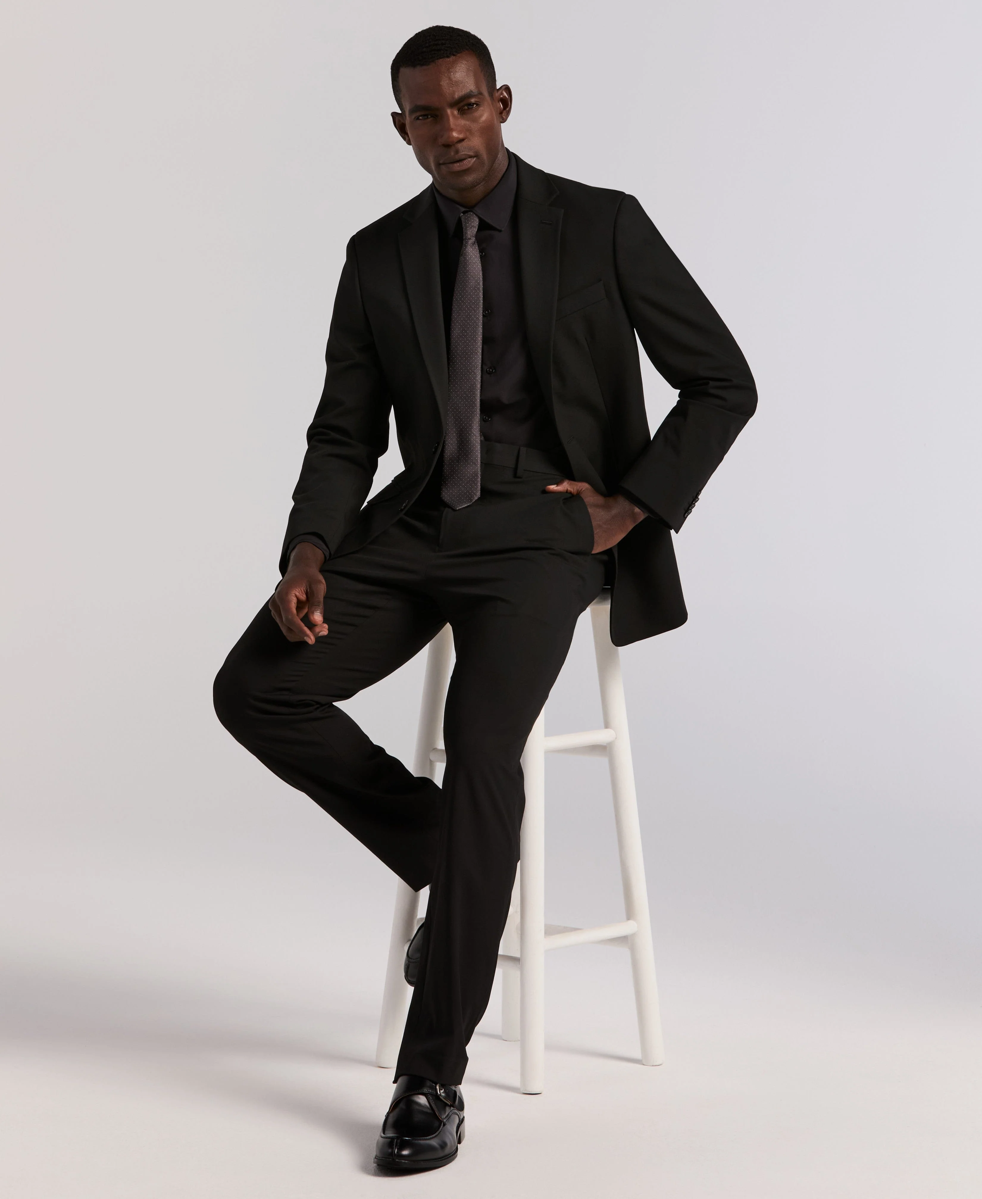 Slim Fit Gabardine Suit Pant - Image 15