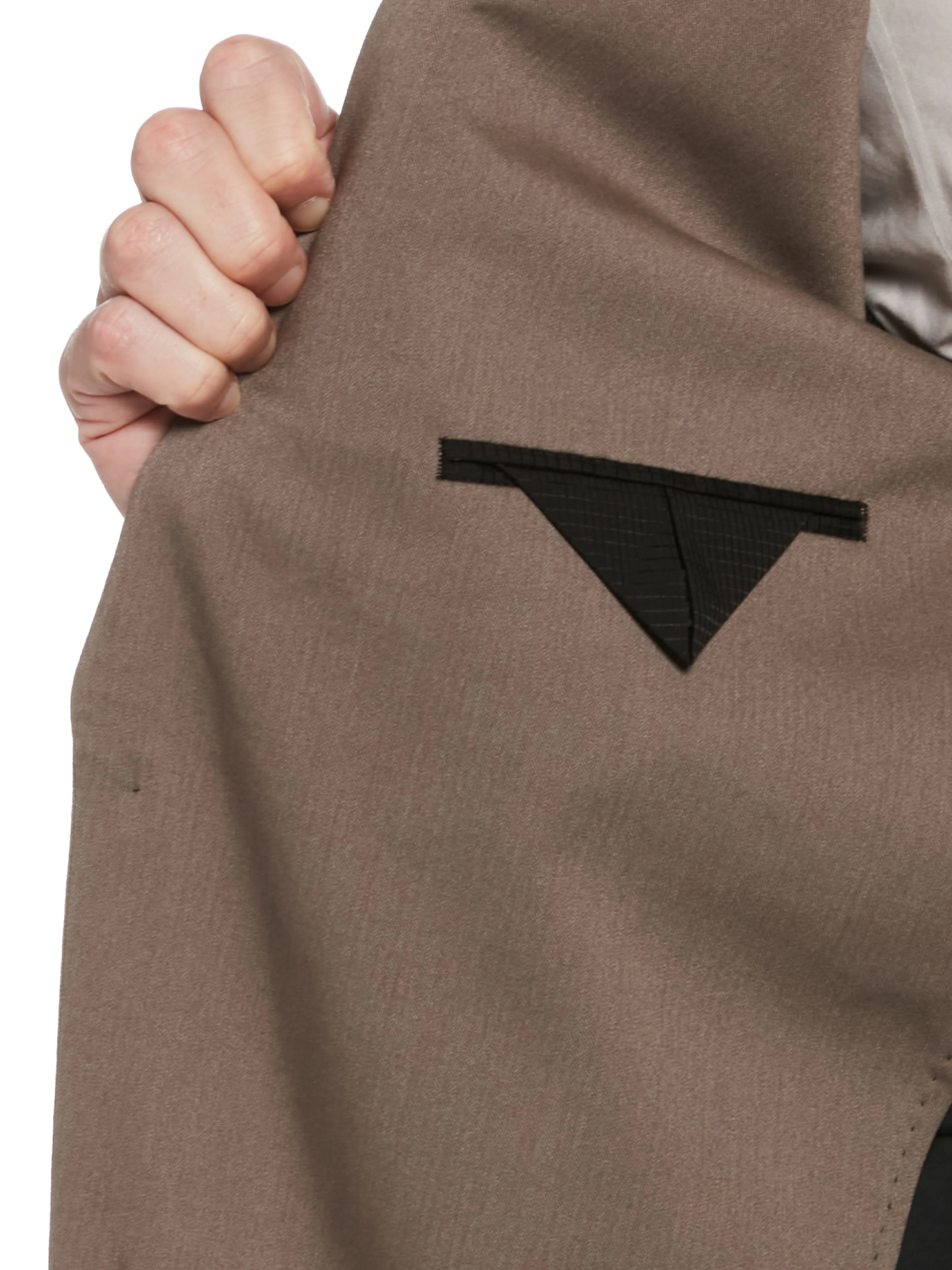Slim Fit Herringbone Suit Jacket - Image 3