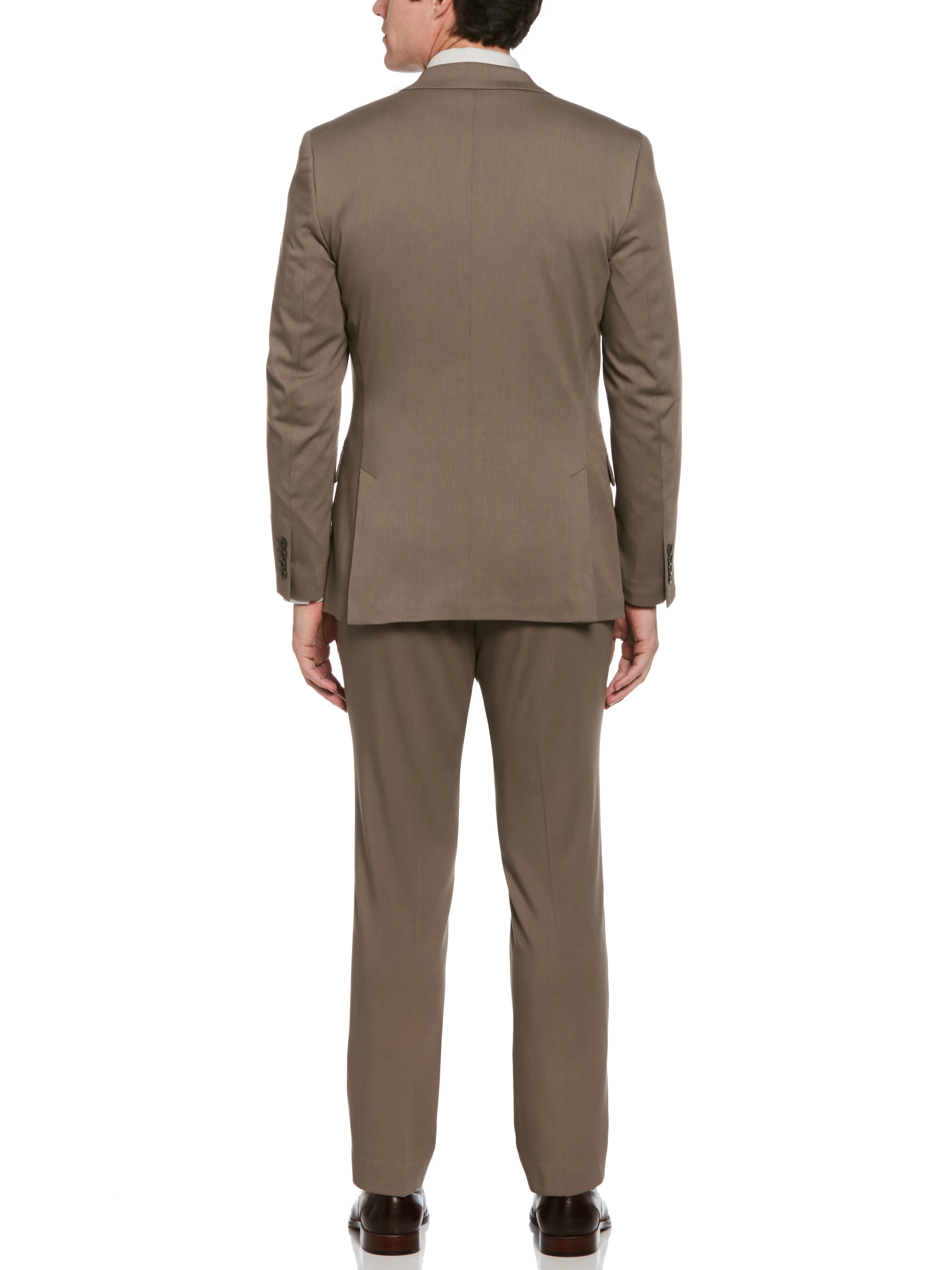 Slim Fit Herringbone Suit Jacket - Image 6