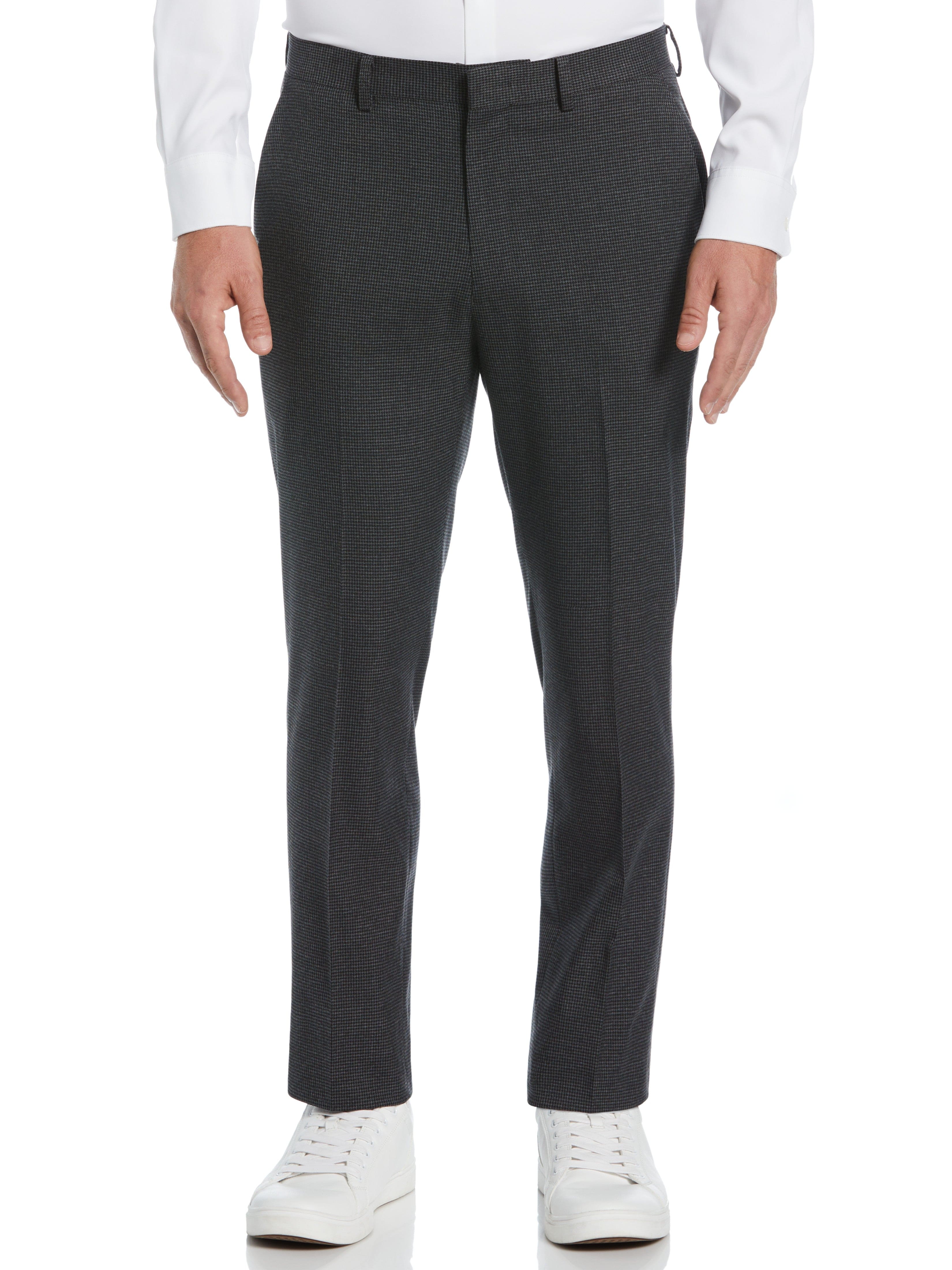 Slim Fit Houndstooth Suit Pant