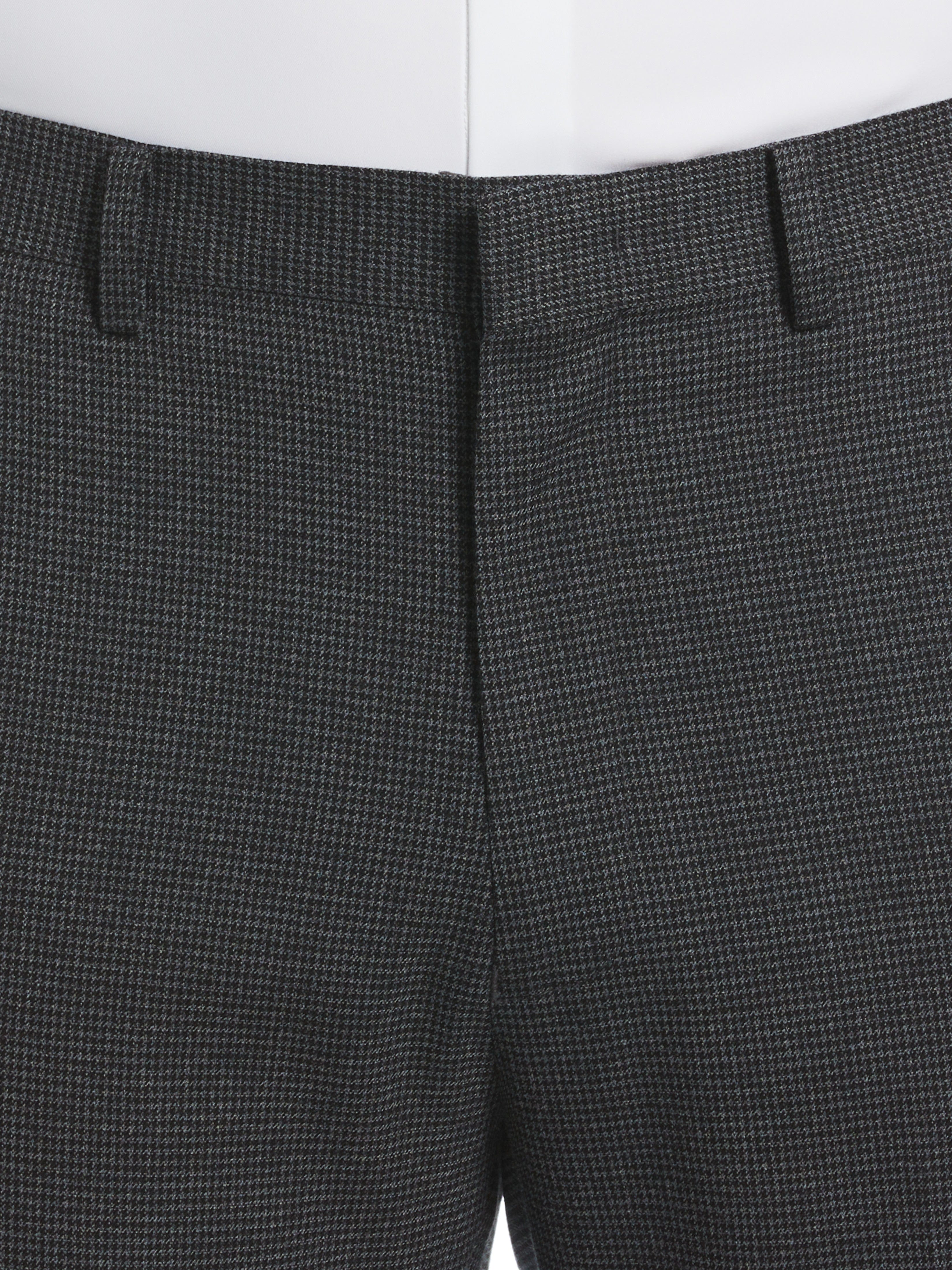 Slim Fit Houndstooth Suit Pant - Image 3