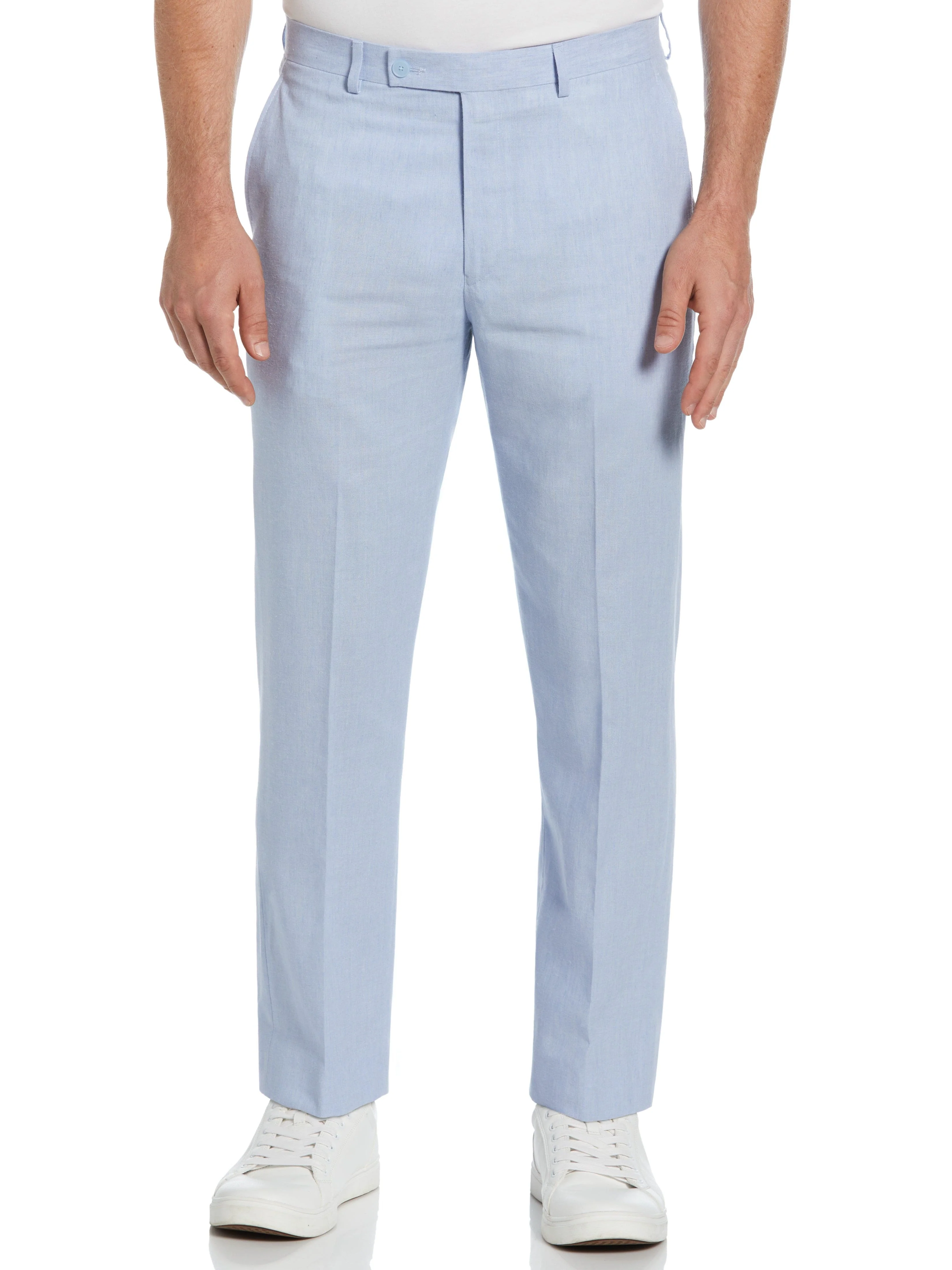 Slim Fit Linen Blend Suit Pant - Image 2