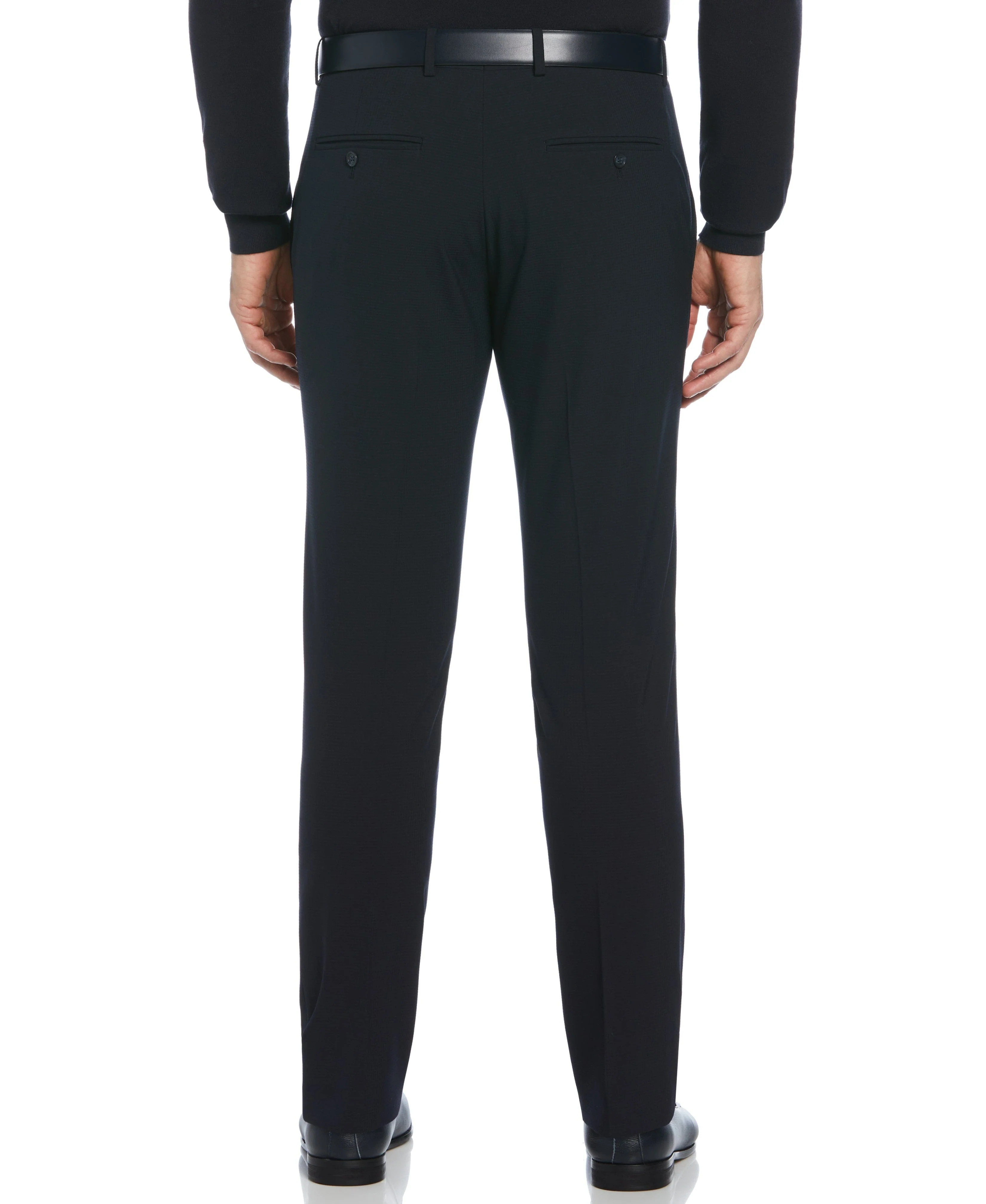 Slim Fit Micro Check Suit Pant - Image 2