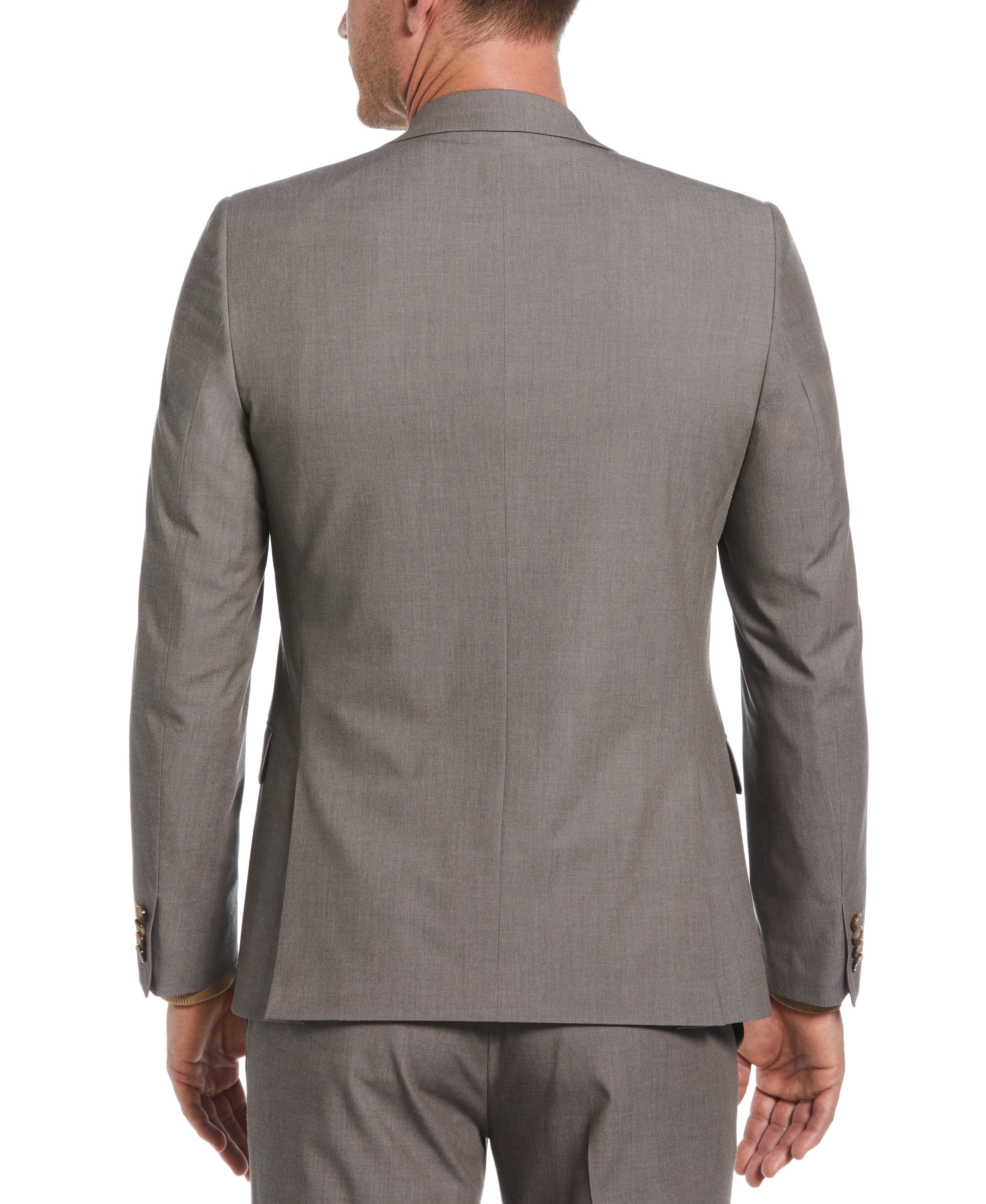 Skinny Fit Notch Lapel Iridescent Suit Jacket - Image 2