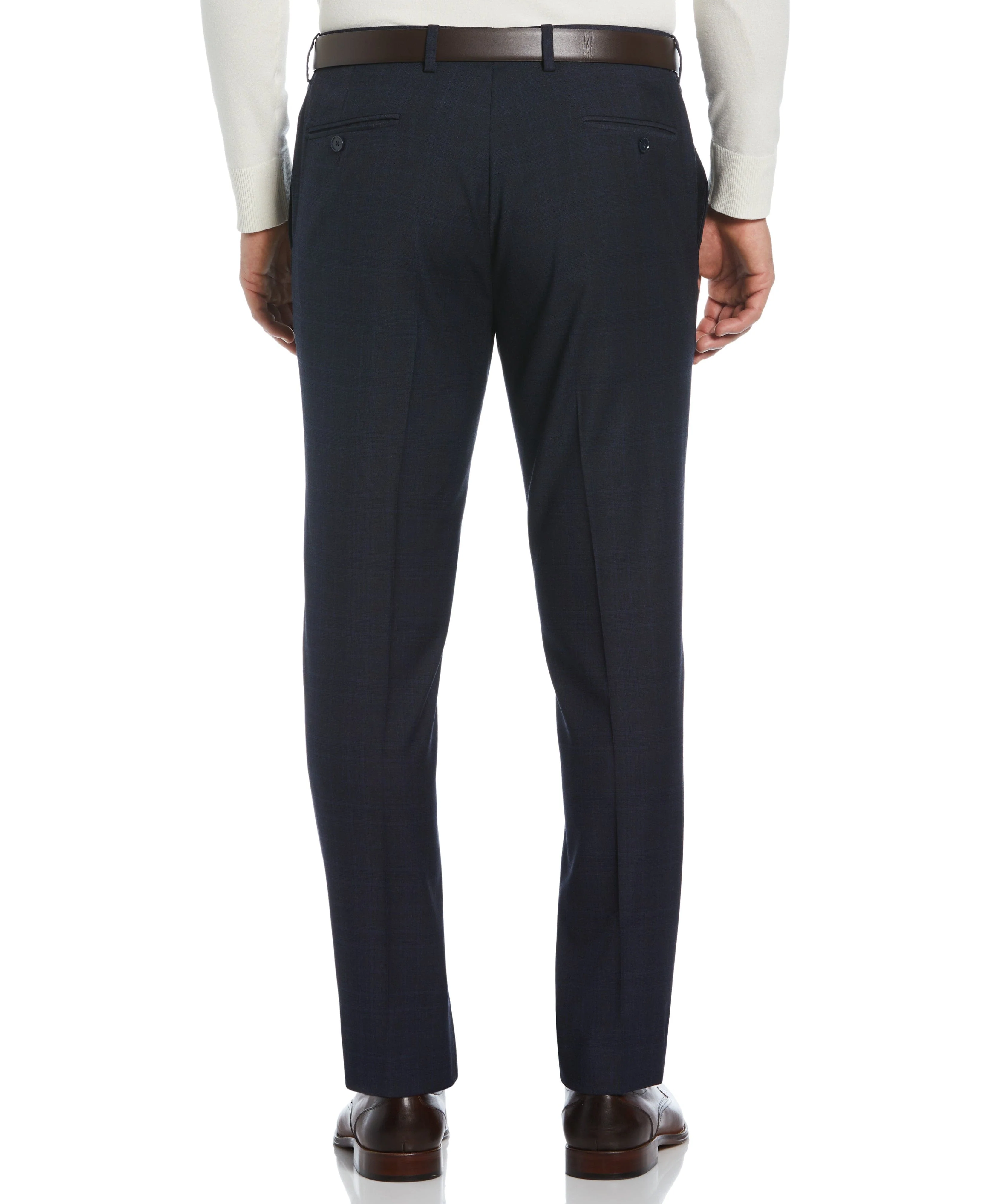 Skinny Fit Plaid Suit Pant - Image 2