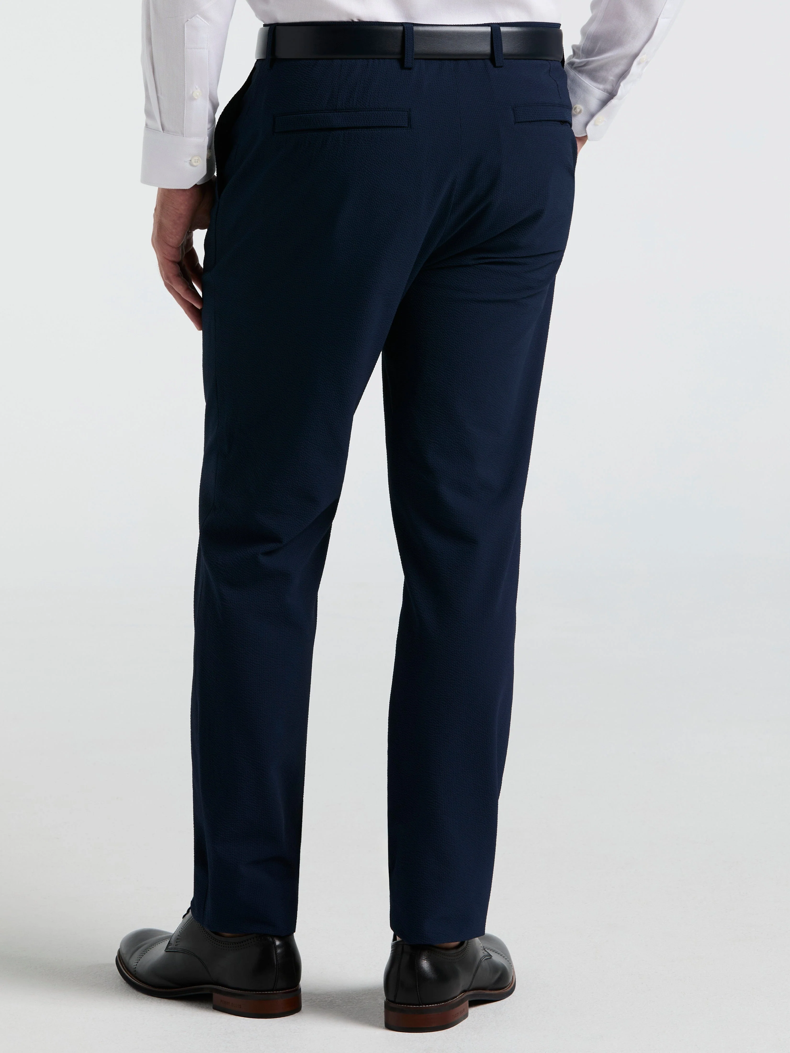 Slim Fit Seersucker Suit Pant - Image 2