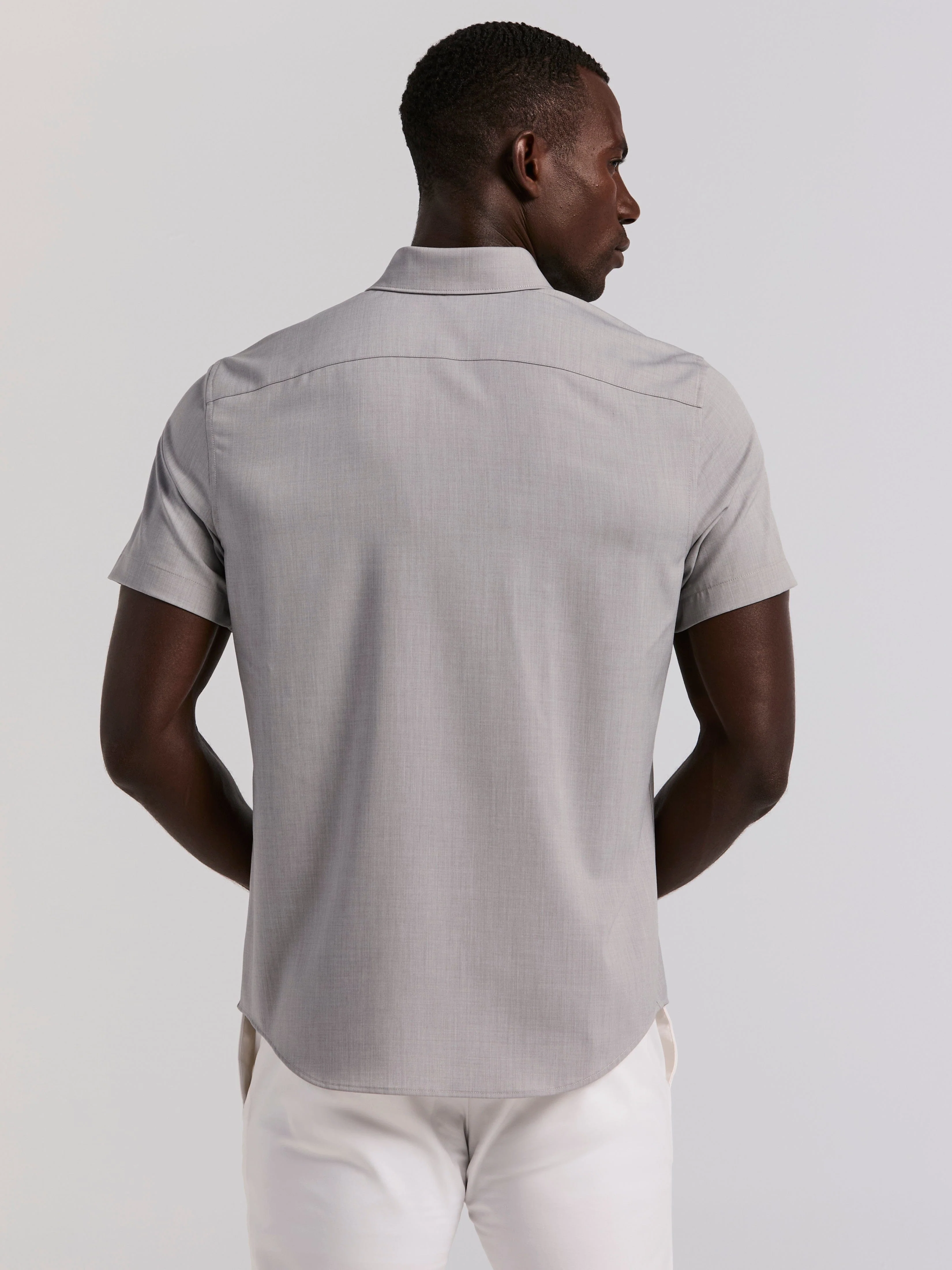 Total Stretch Heathered Shirt - Image 3