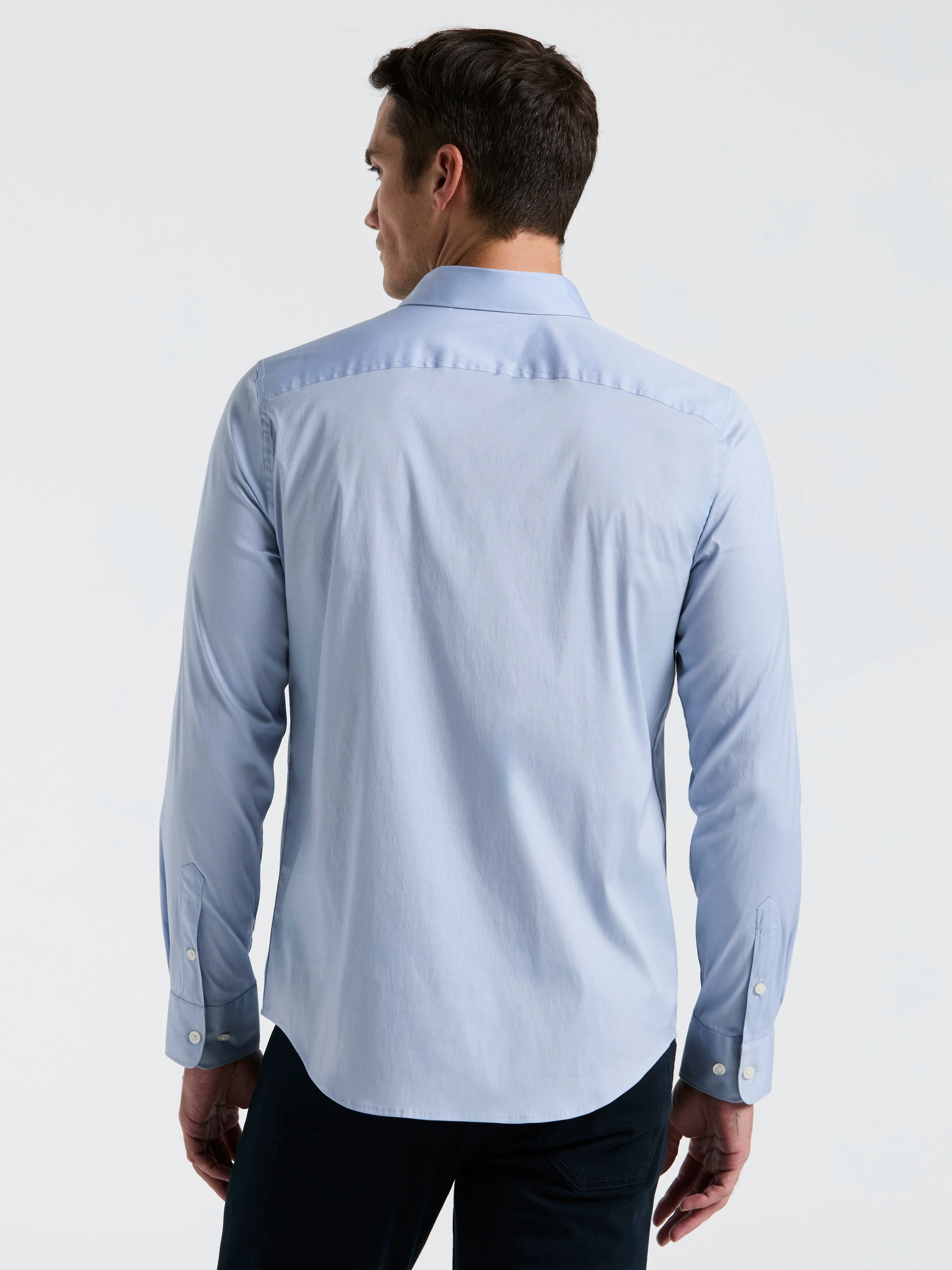 Slim Fit Smart Dress Shirt - Image 8