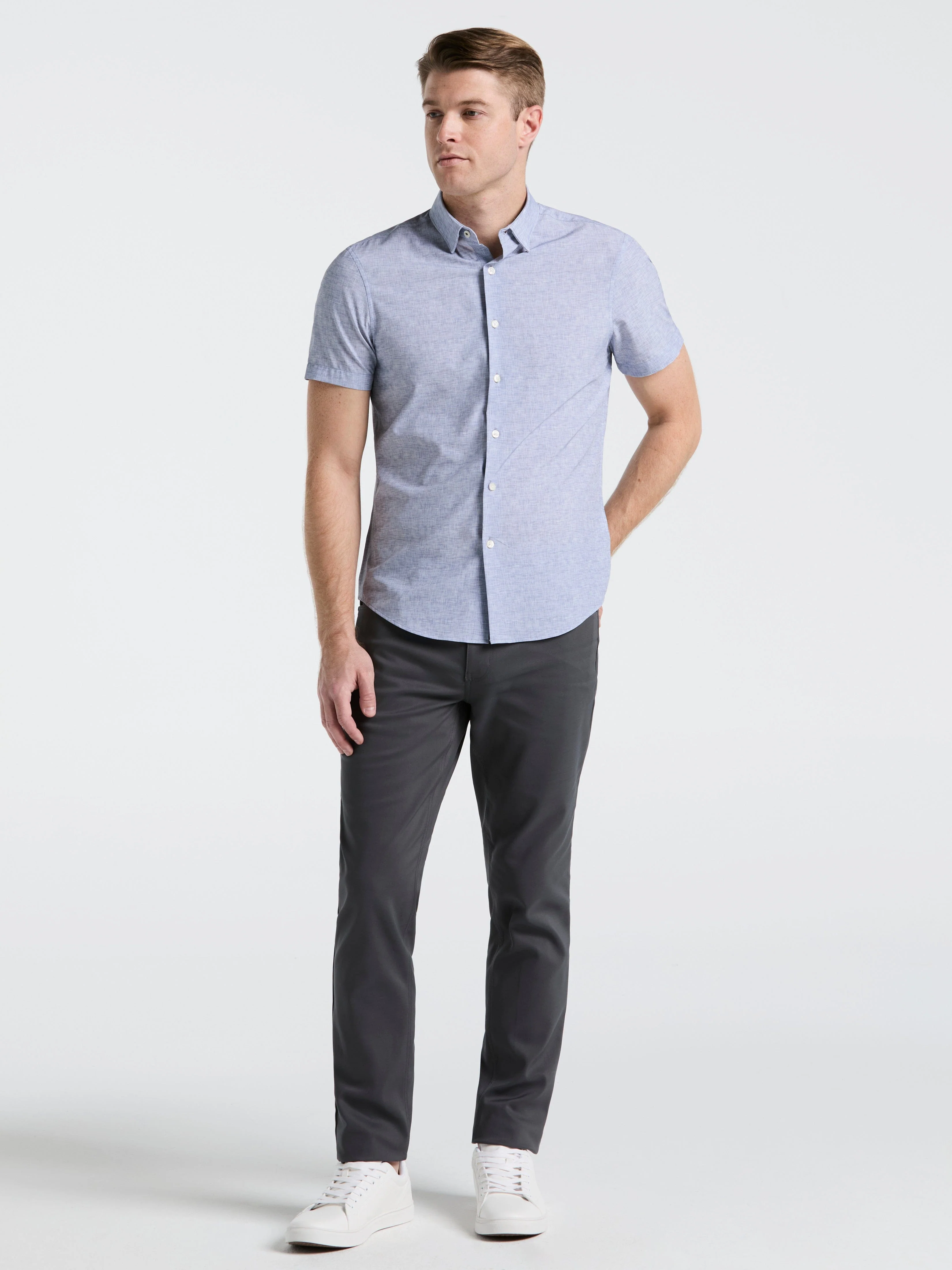 Slim Fit Soft Shirt - Image 5