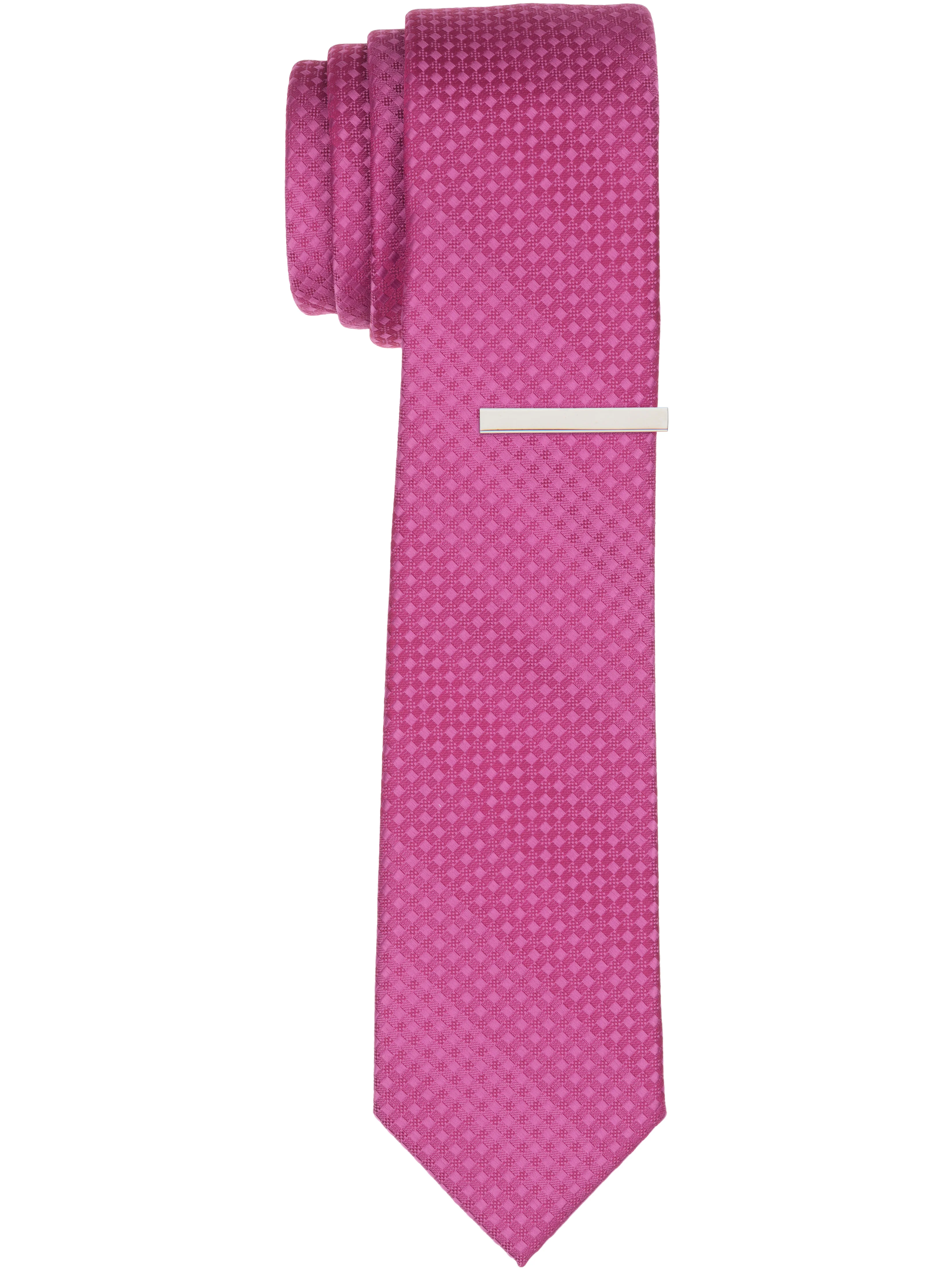 Slim Fit Solid Plain weave Necktie - Image 2