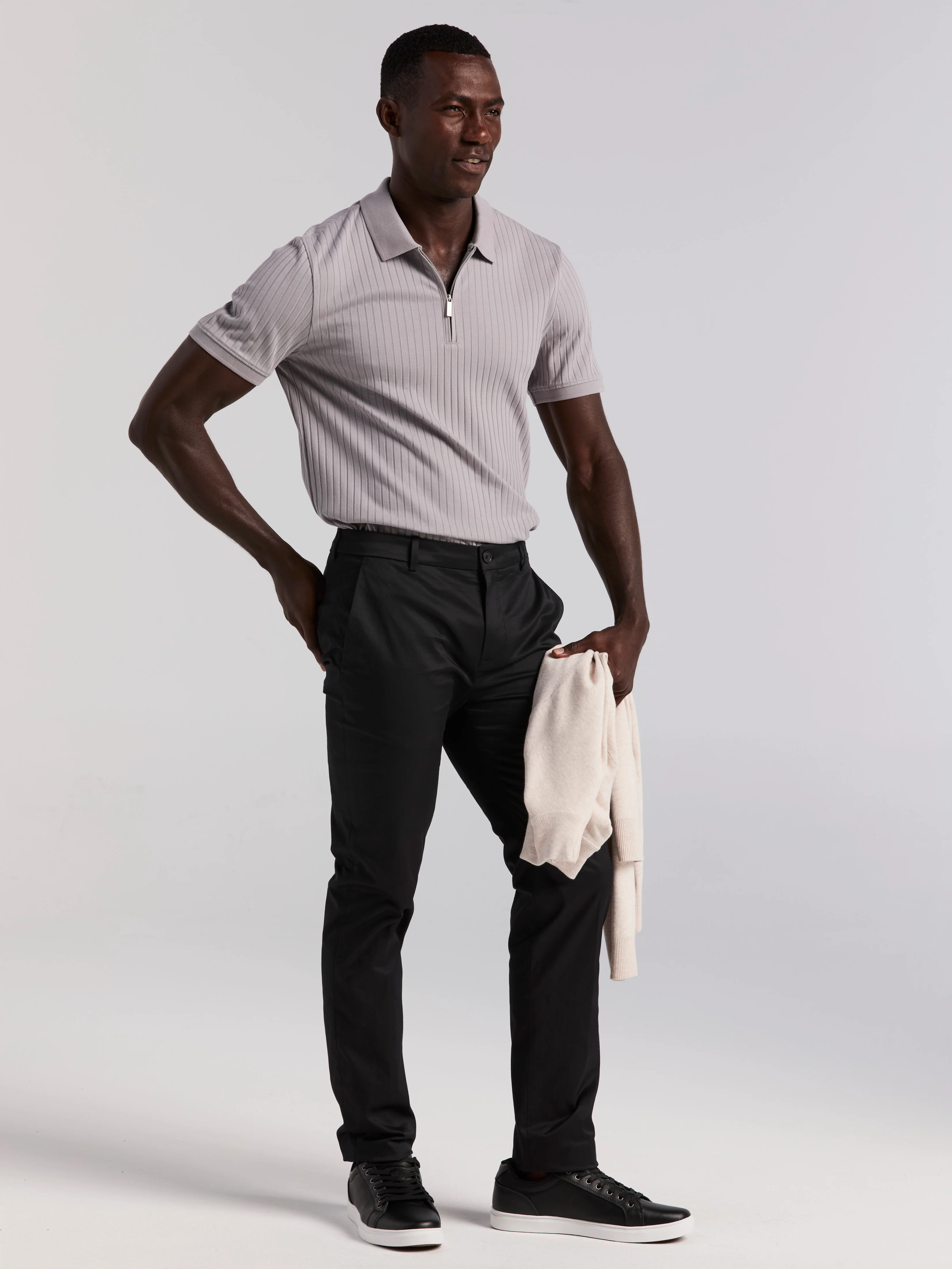 Slim Fit Stretch Smart Chino Pant - Image 8