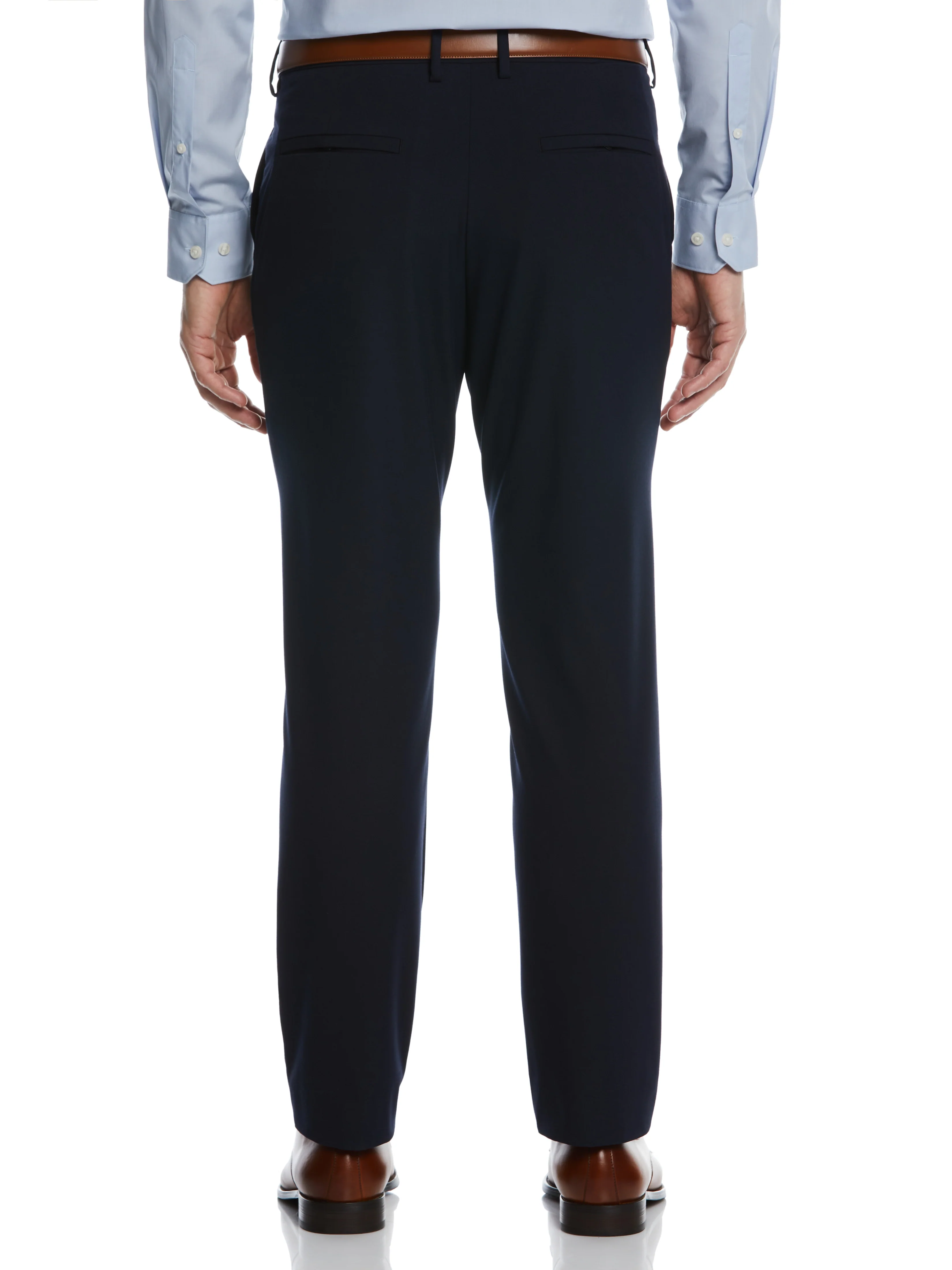 Slim Fit Stretch Textured Tech Suit Pant - Image 2
