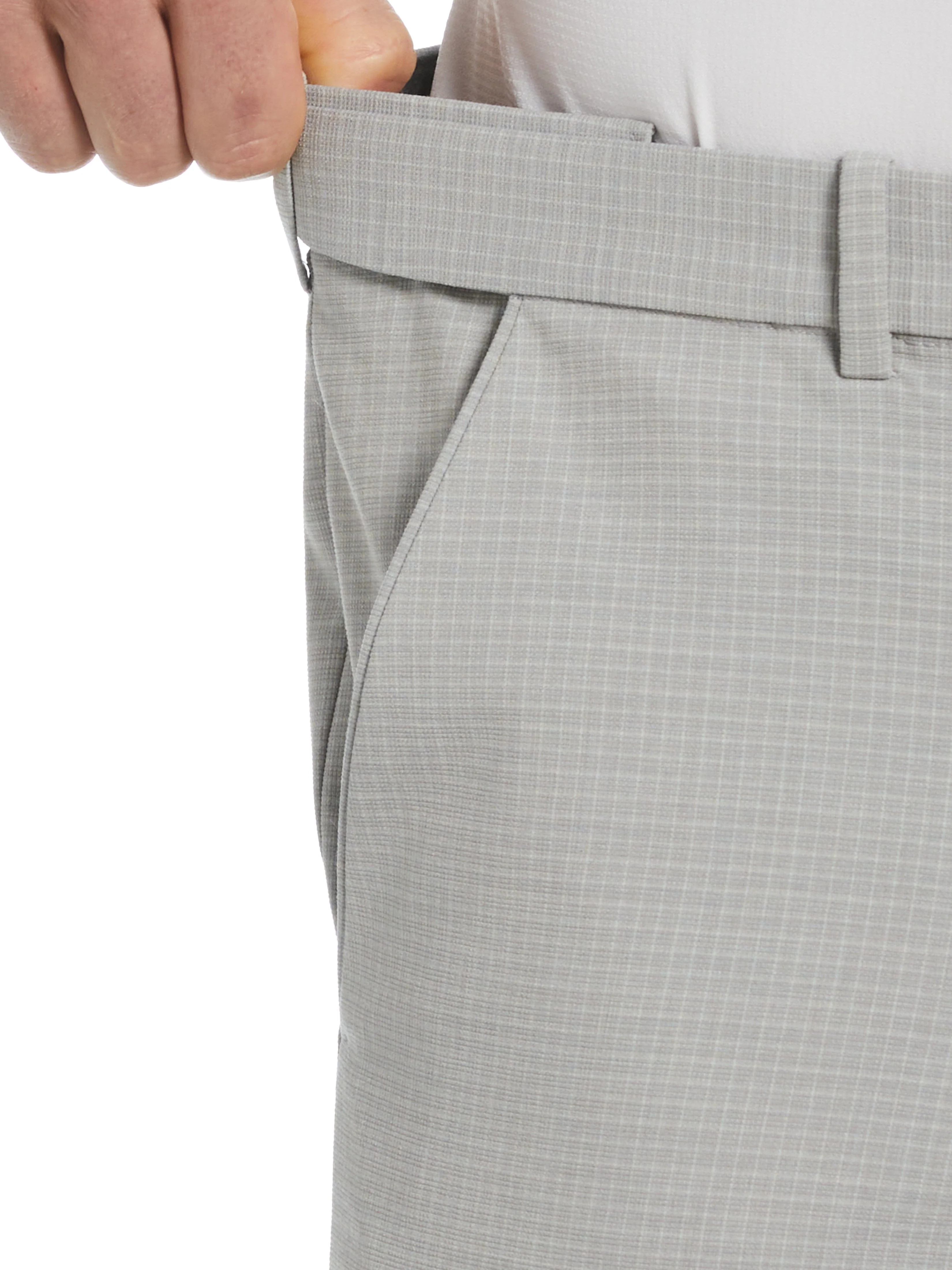 Slim Fit Subtle Micro Check Suit Pant - Image 3