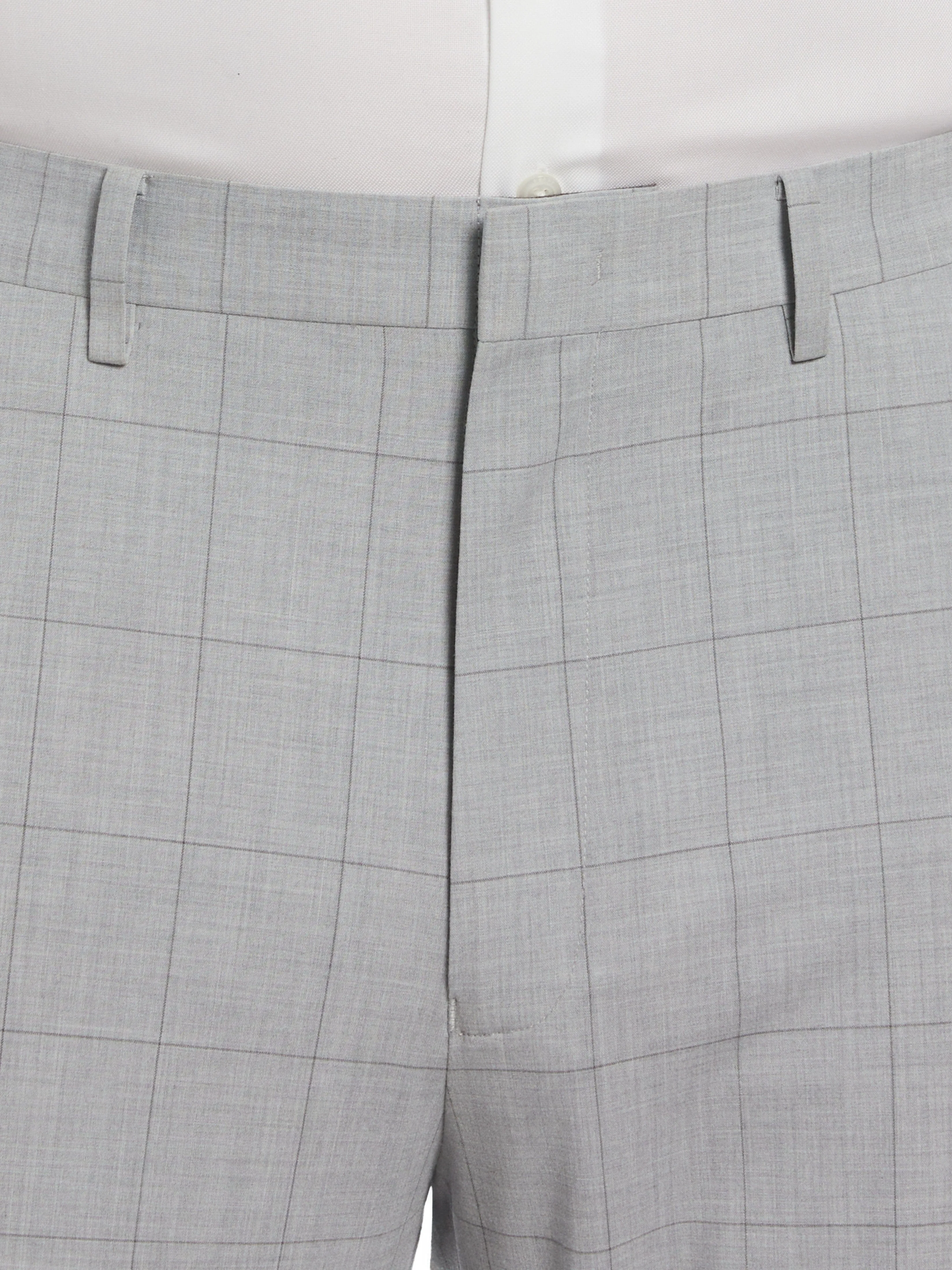 Slim Fit Checkered Suit Pant - Image 3