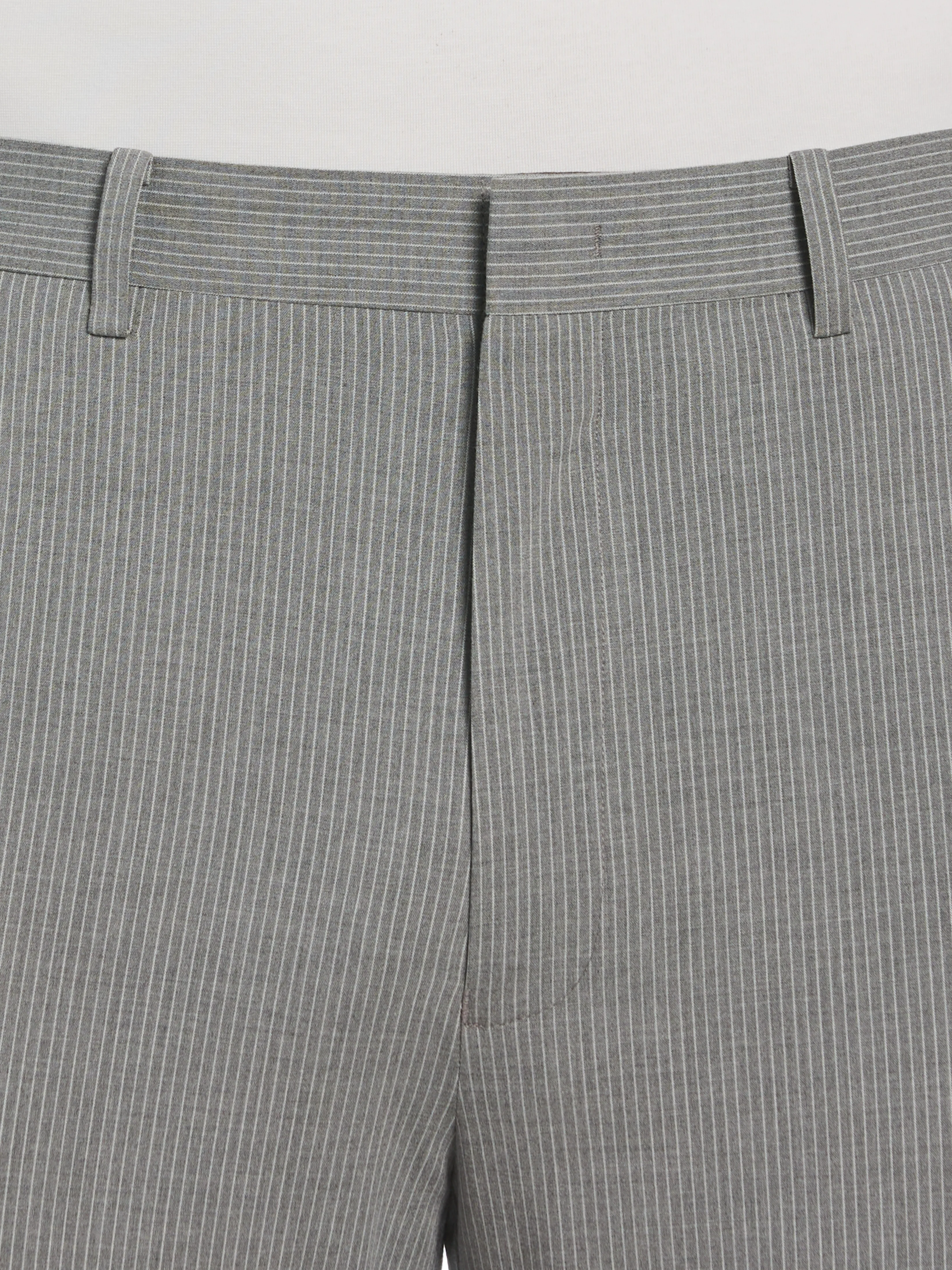 Slim Fit Pinstripe Suit Pant - Image 3