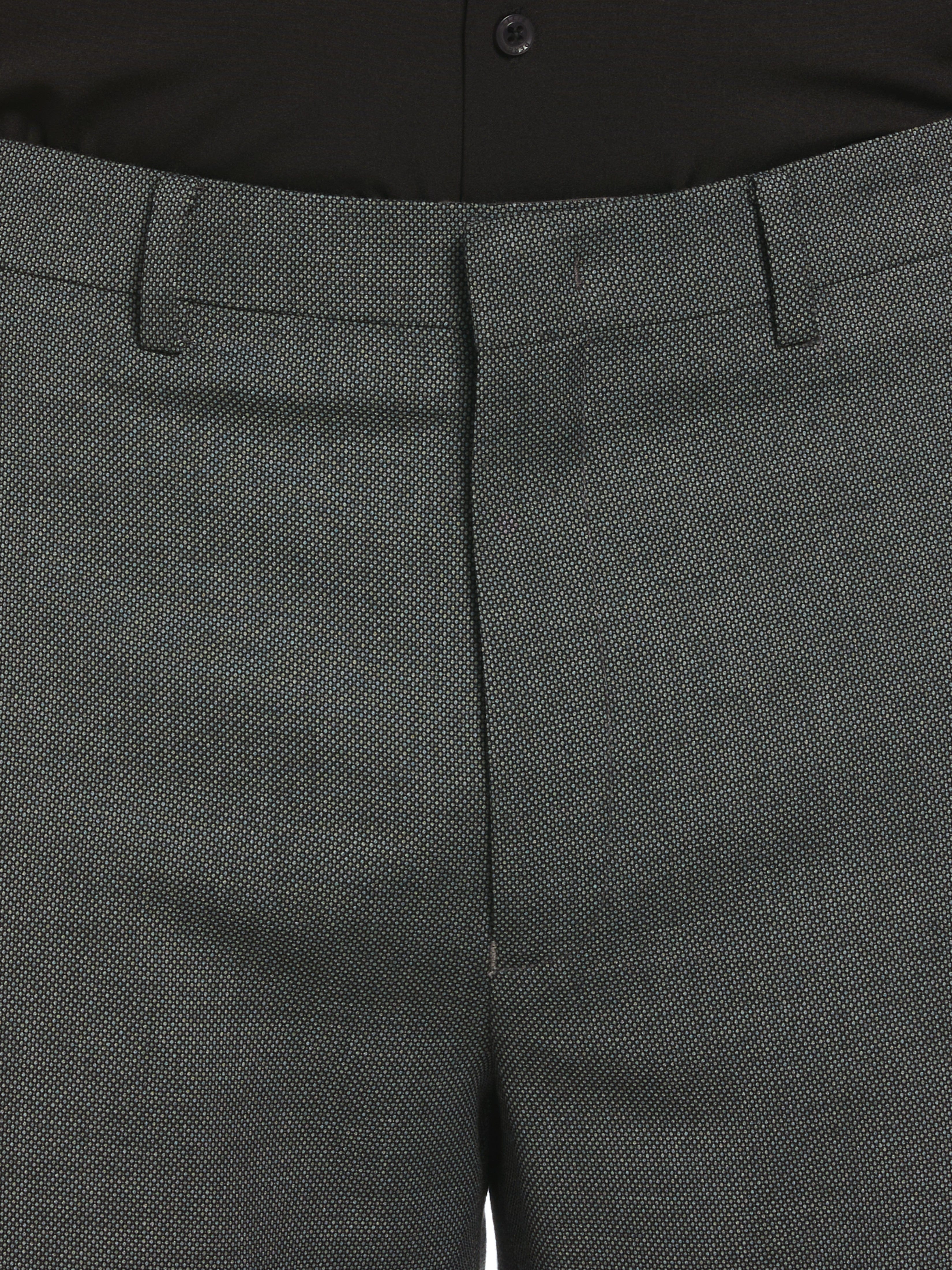 Classic Fit Solid Stretch Suit Pant - Image 3