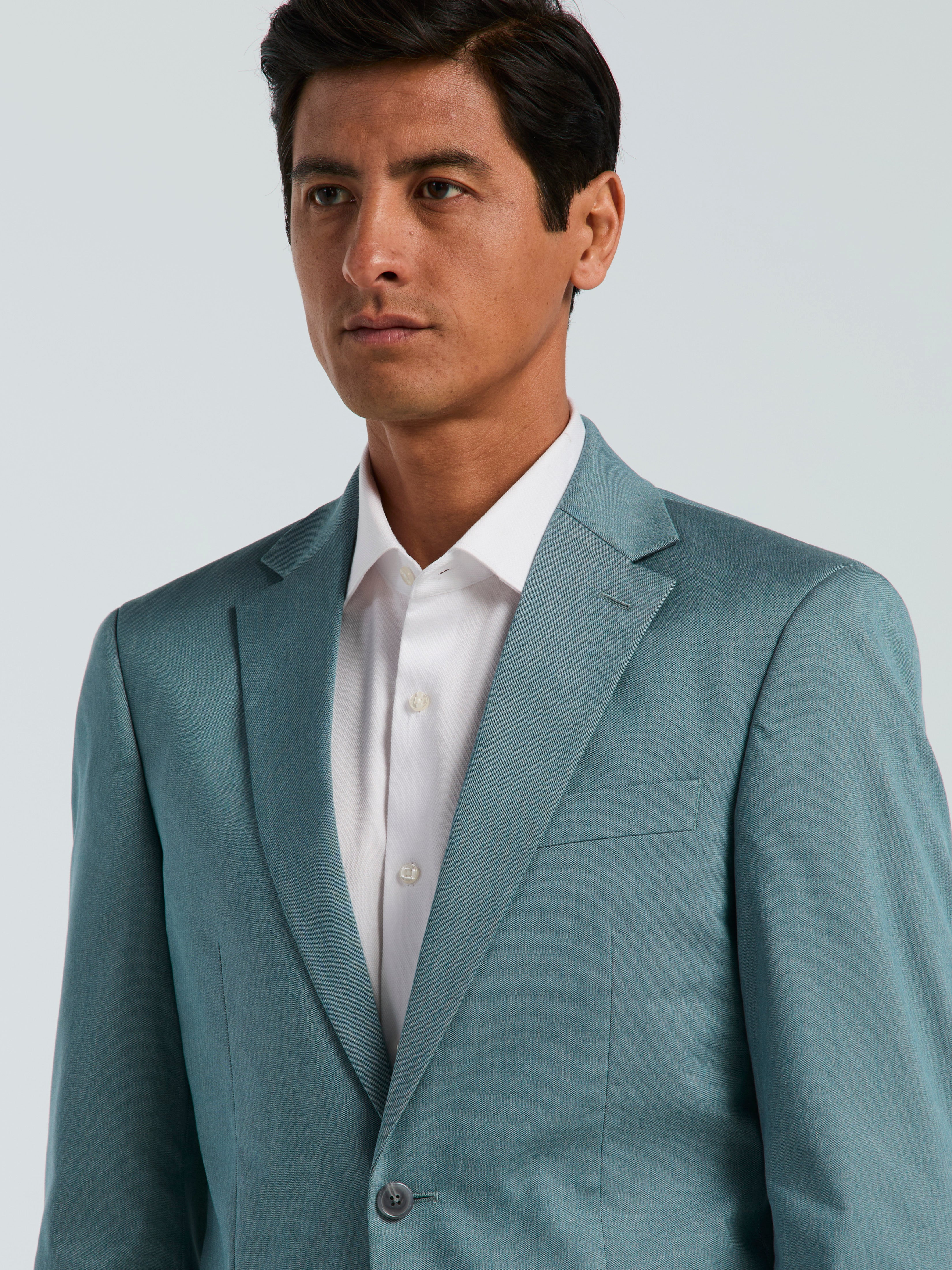 Slim Fit Textured Suit - Image 3