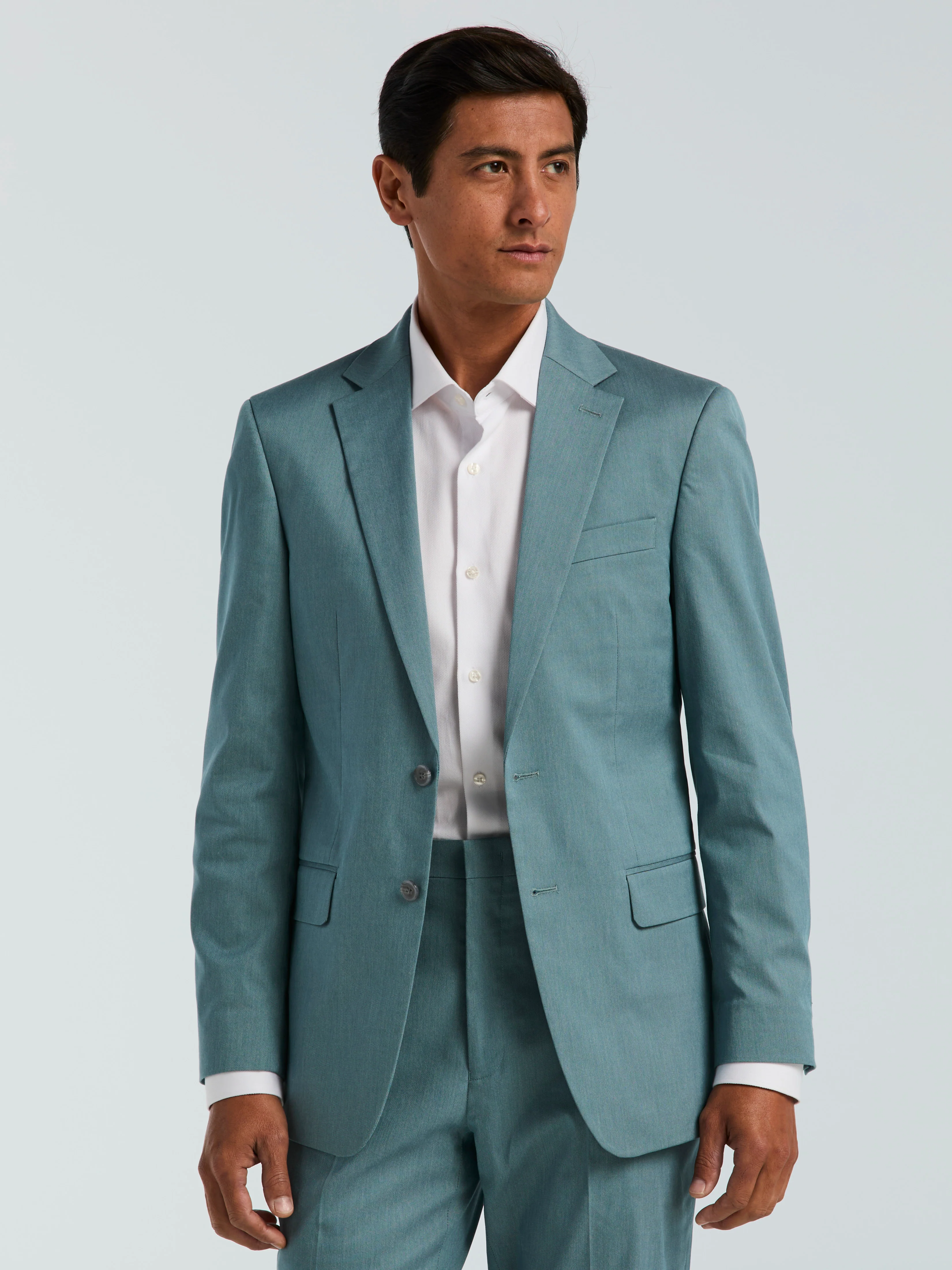 Slim Fit Textured Suit - Image 4